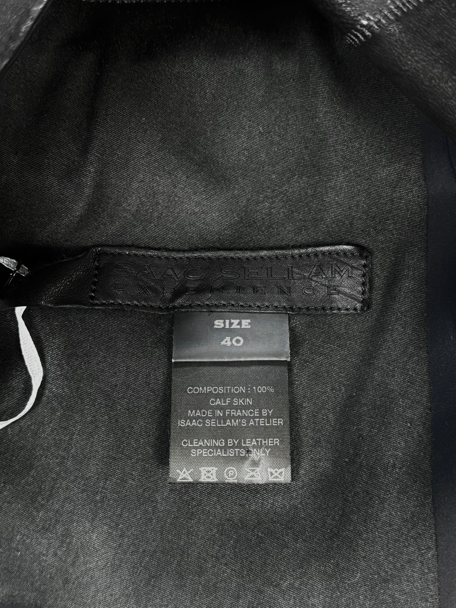 Isaac Sellam: “Experience” Calfskin Pionnier Spine Jacket