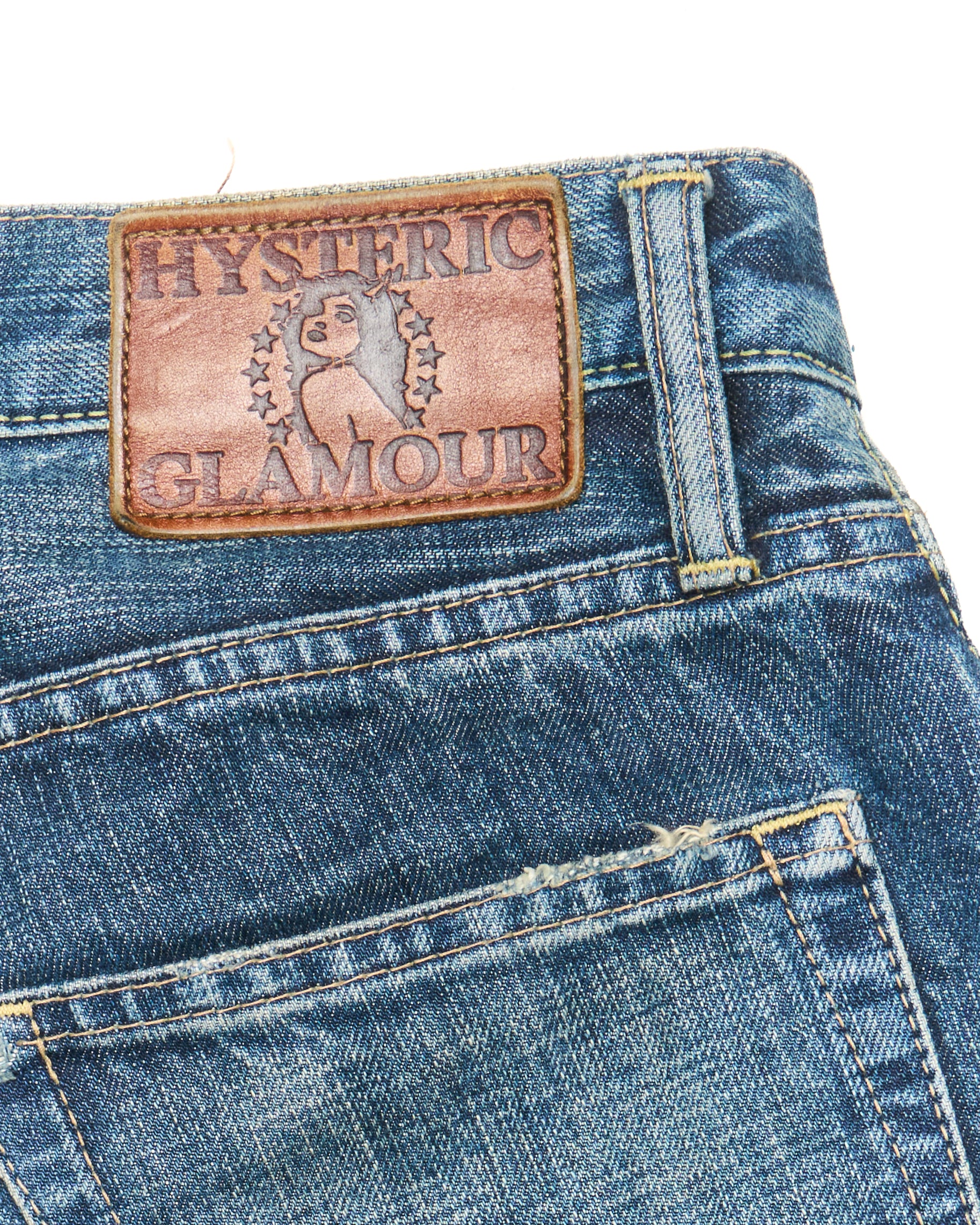 00s Hysteric Glamour Studded Pocket Denim