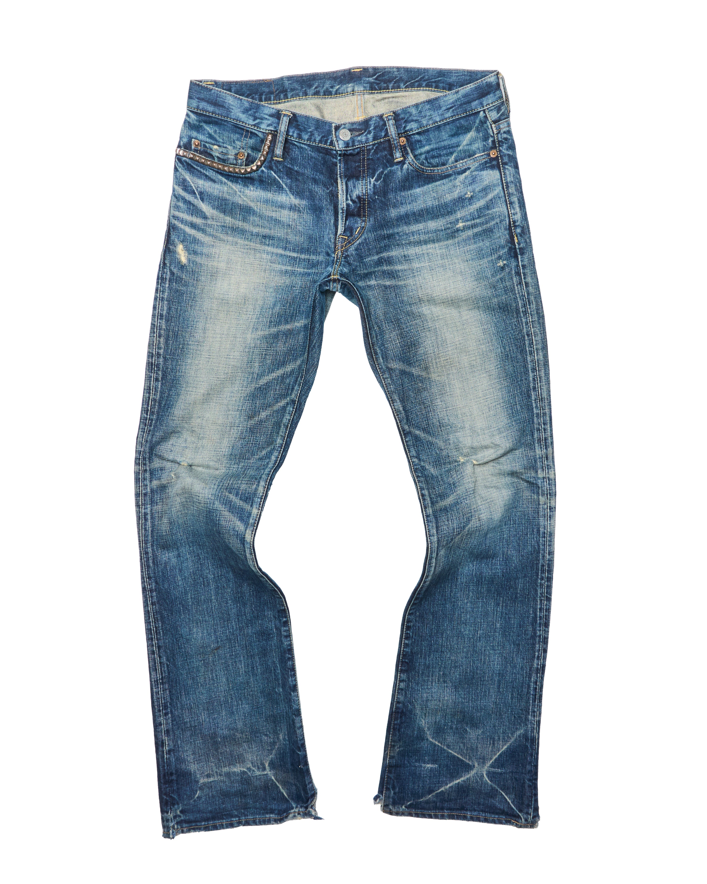 00s Hysteric Glamour Studded Pocket Denim