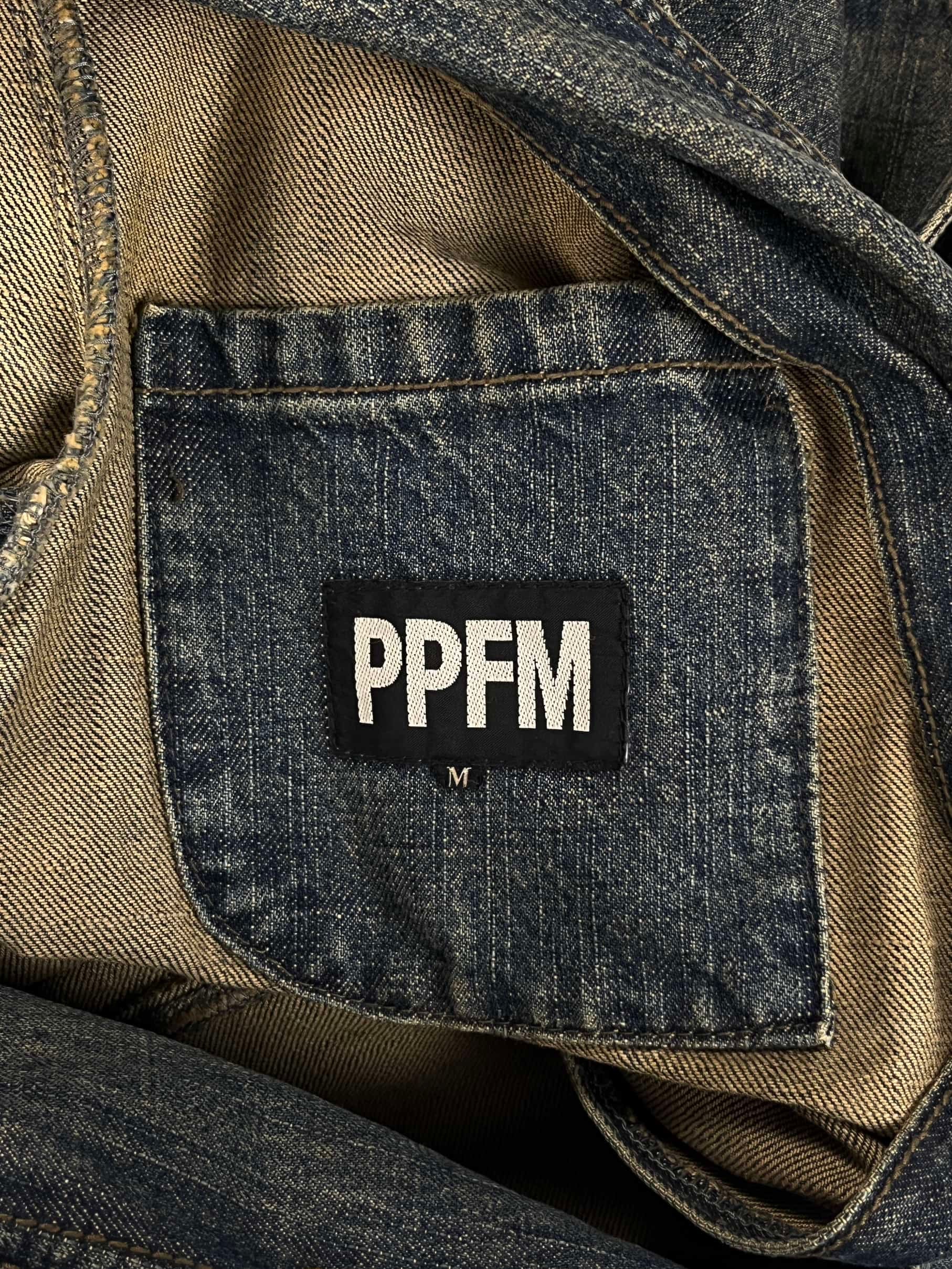Early 00s PPFM DENIM BLAZER
