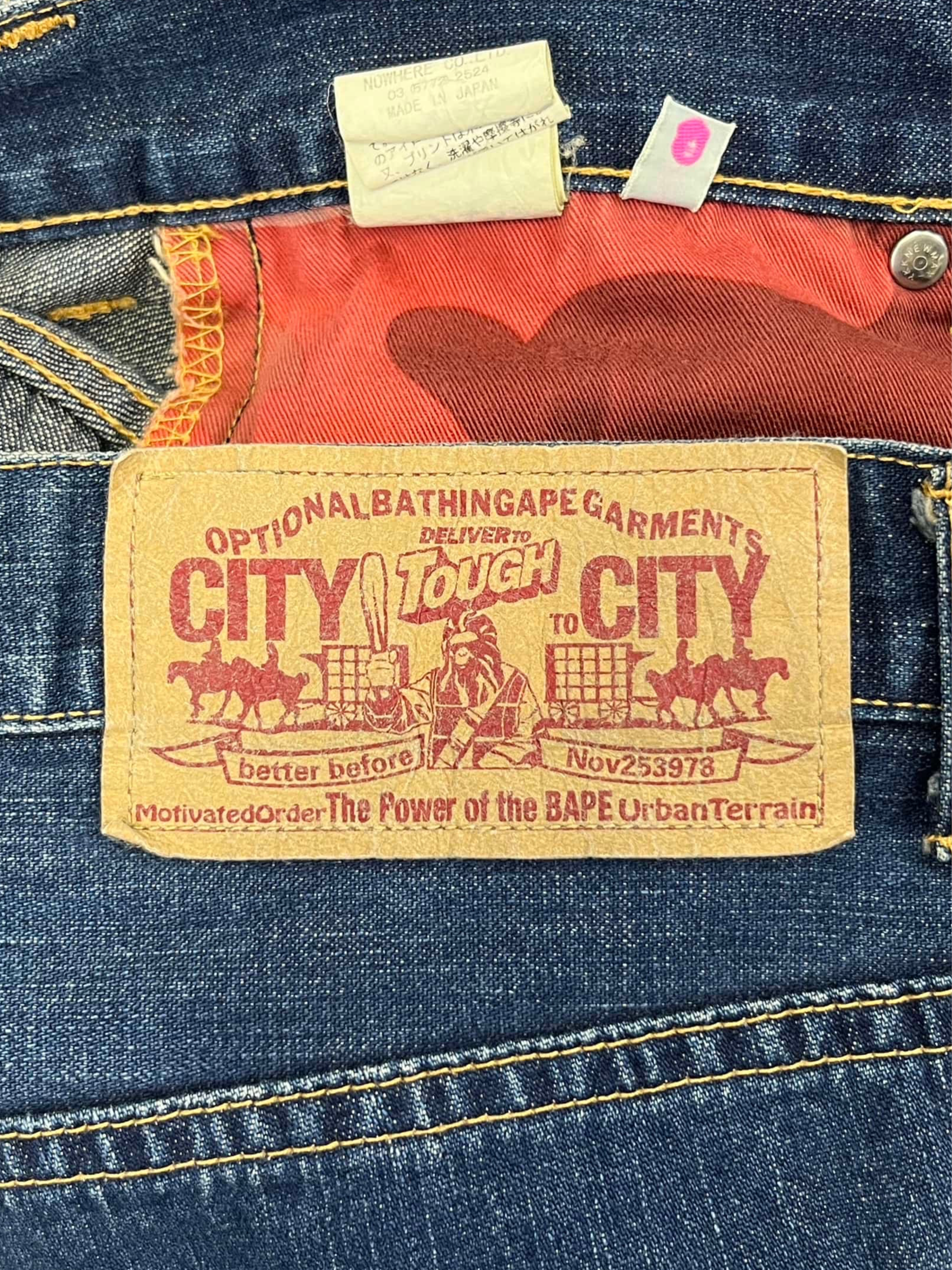Early 00s APESTA Lowrise Jeans
