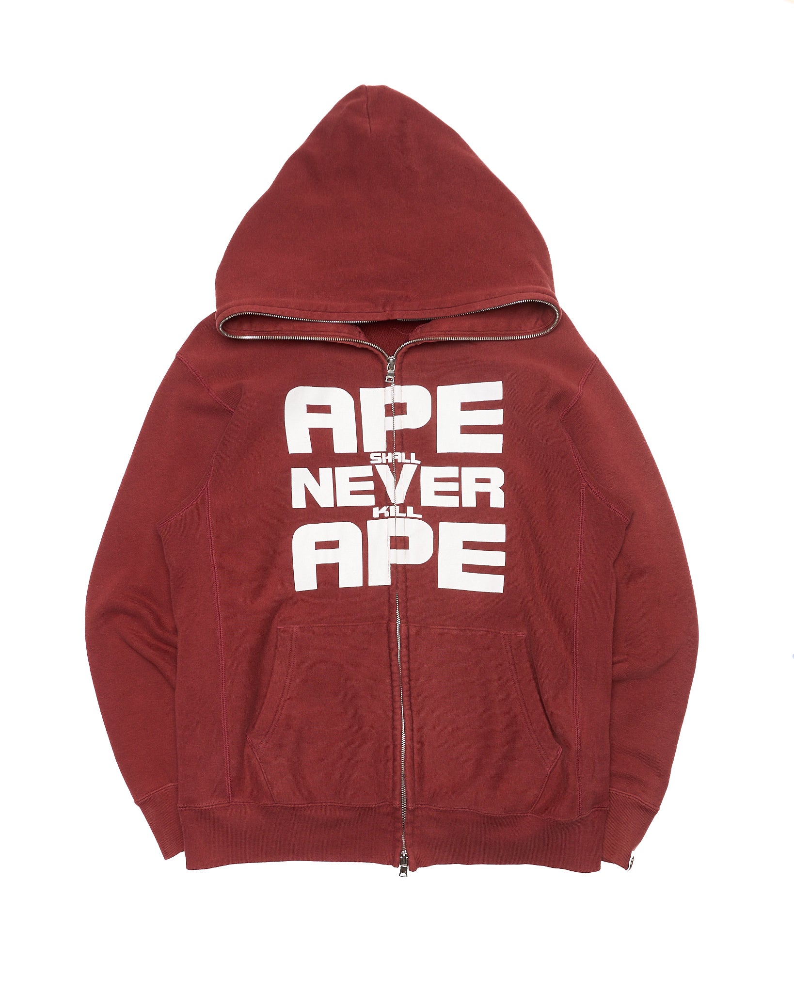 ‘05 BAPE A.S.N.K.A Foot Soldier Full-Zip Hoodie
