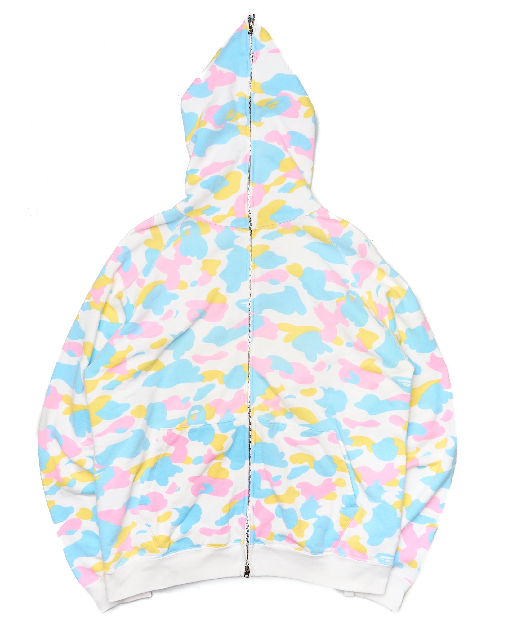 05' BAPE Cotton Candy Camo Full-Zip Hoodie