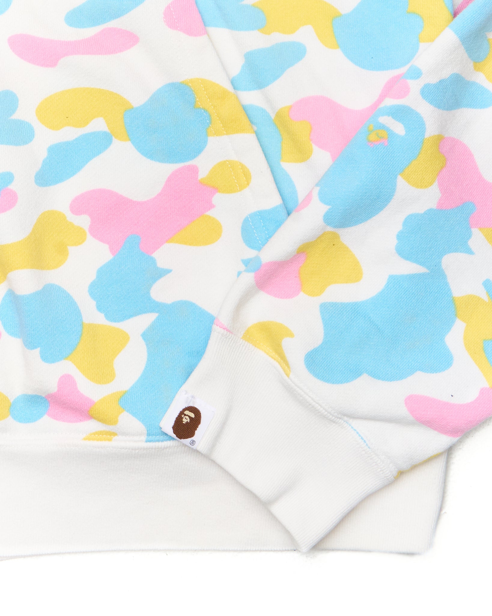 05' BAPE Cotton Candy Camo Full-Zip Hoodie