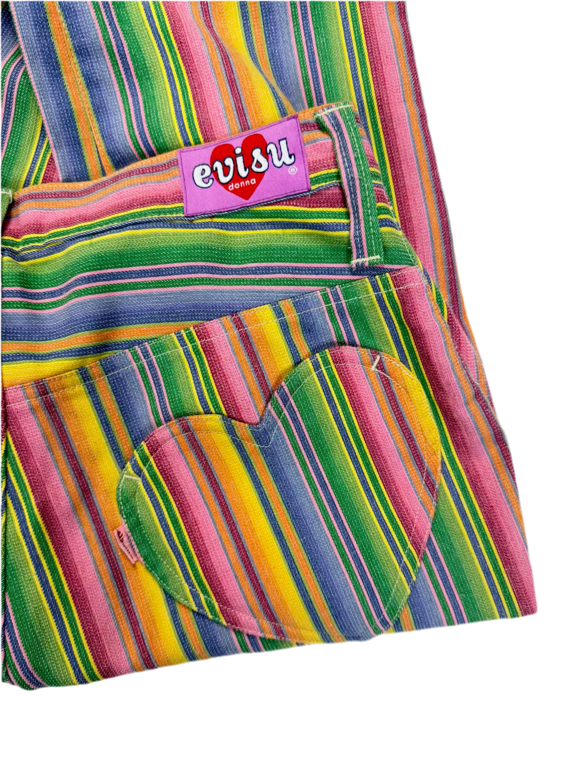 90s EVISU DONNA Rainbow Set