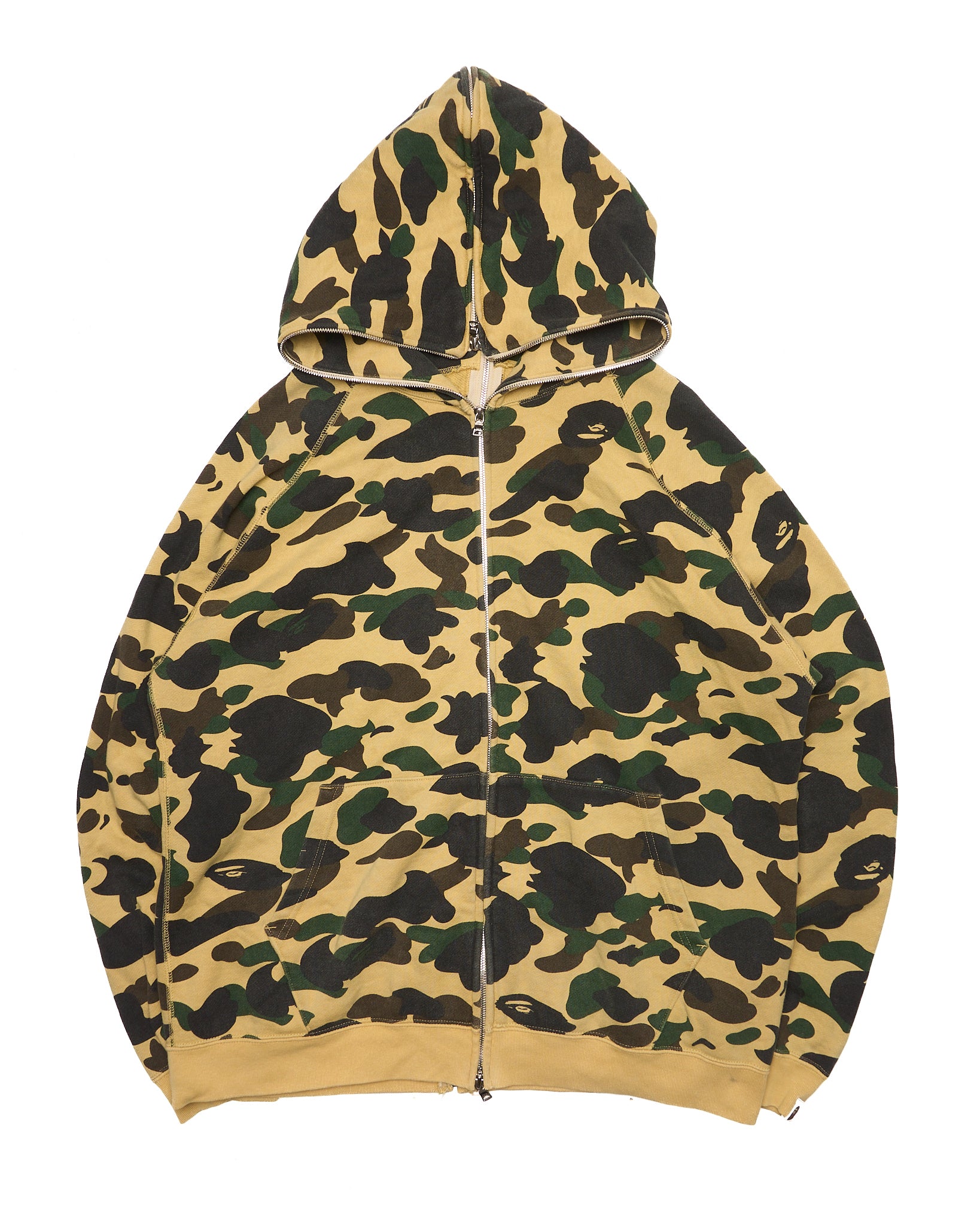 ‘06 BAPE First Camo Half-Zip Full-Zip Hoodie