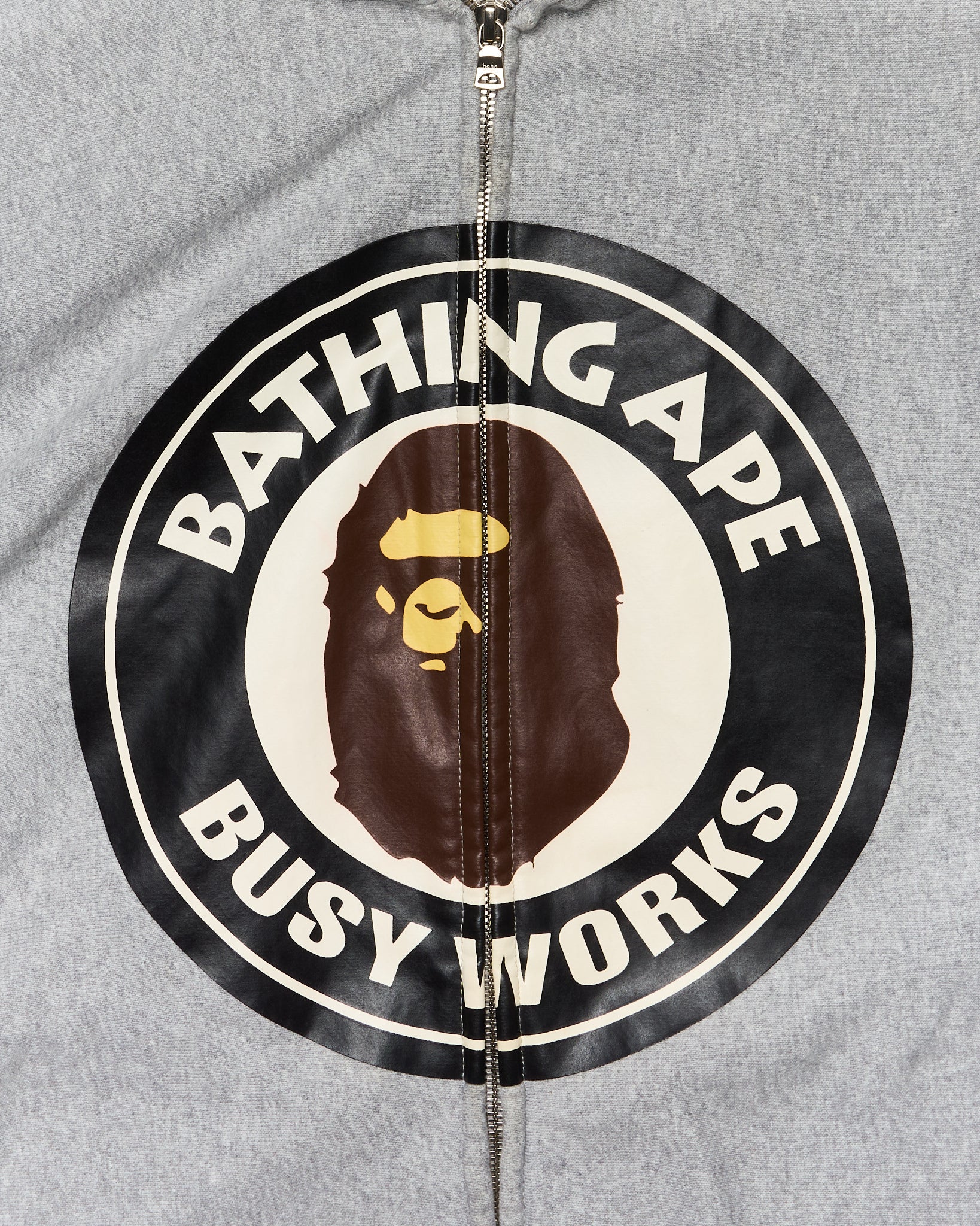 07’ BAPE Busy Works Crest Full-Zip Hoodie