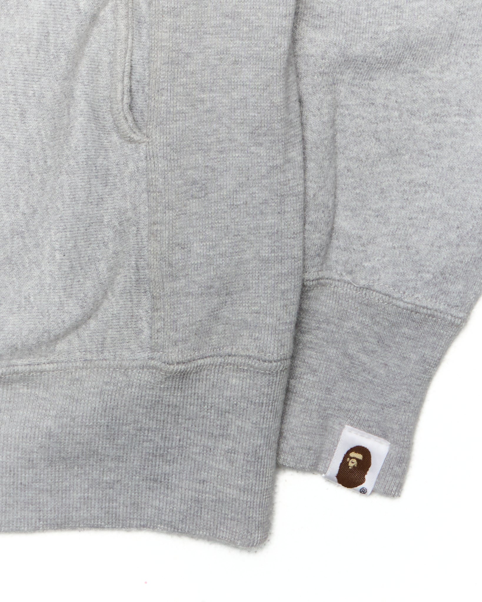 07’ BAPE Busy Works Crest Full-Zip Hoodie