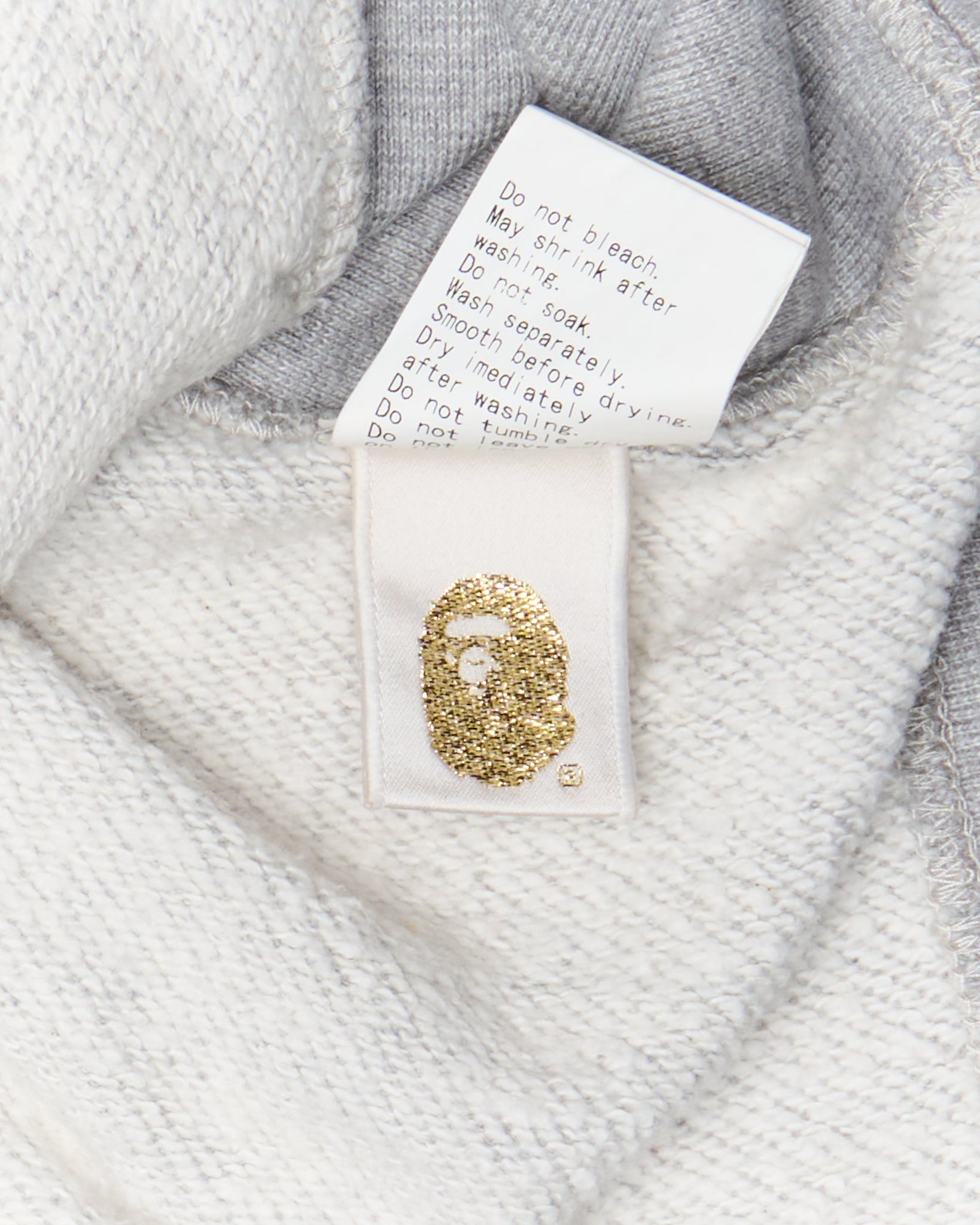 07’ BAPE Busy Works Crest Full-Zip Hoodie