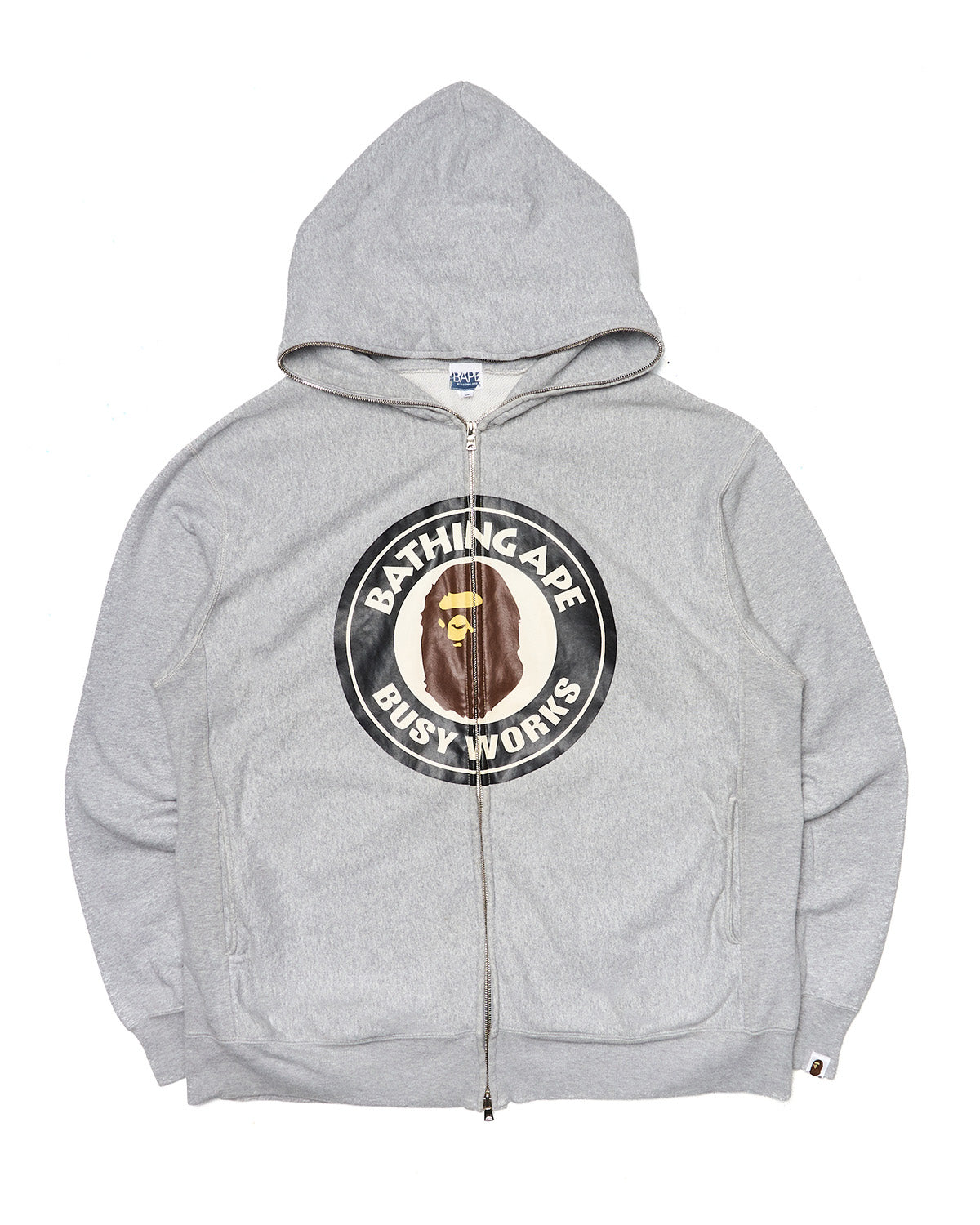 07’ BAPE Busy Works Crest Full-Zip Hoodie
