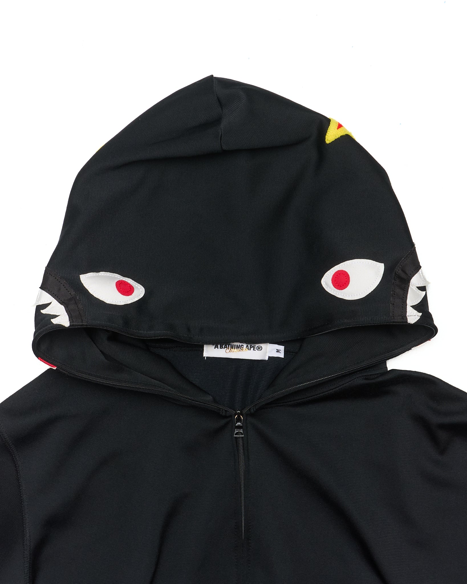 09' BAPE Jersey Shark Full-Zip Hoodie
