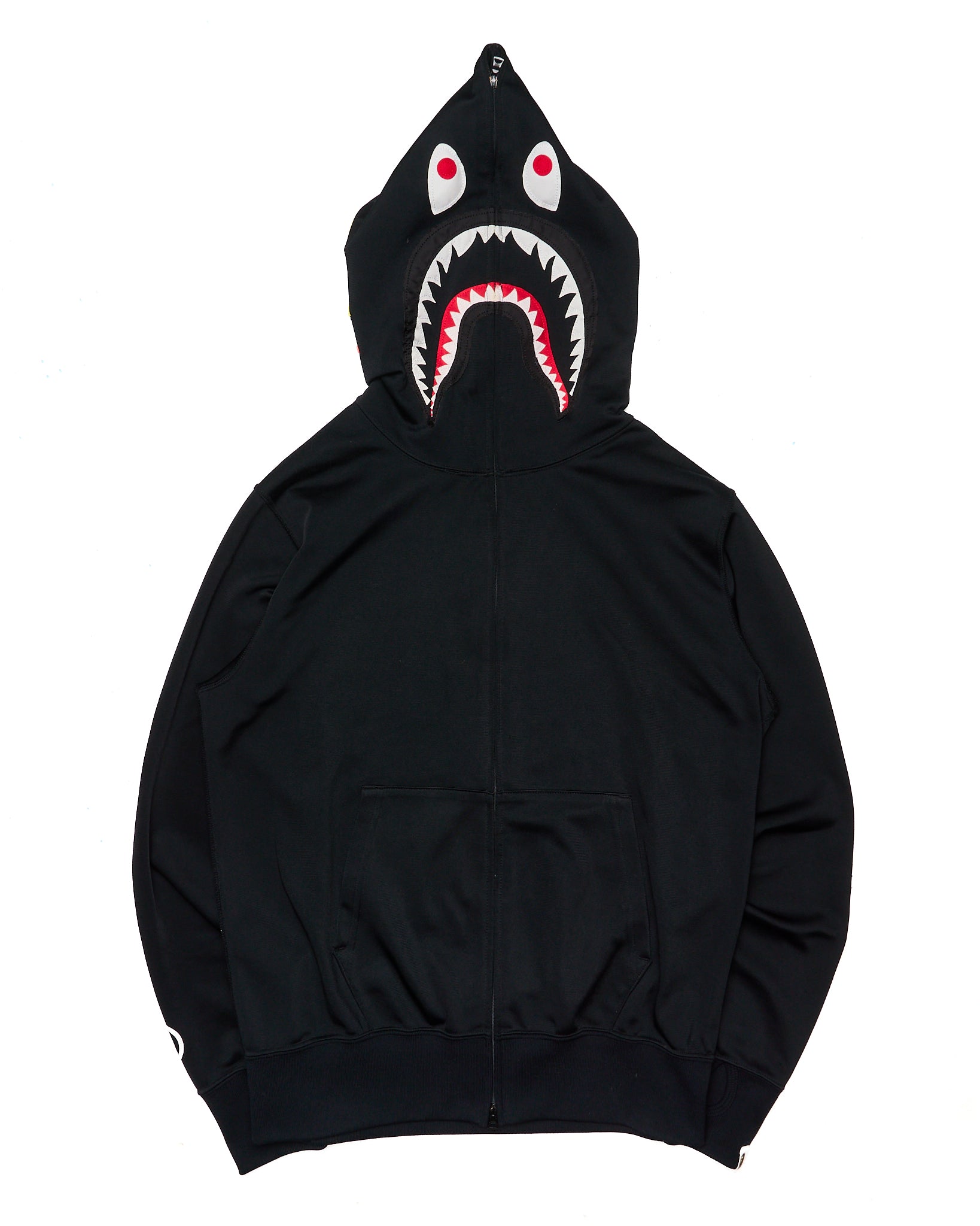 09' BAPE Jersey Shark Full-Zip Hoodie