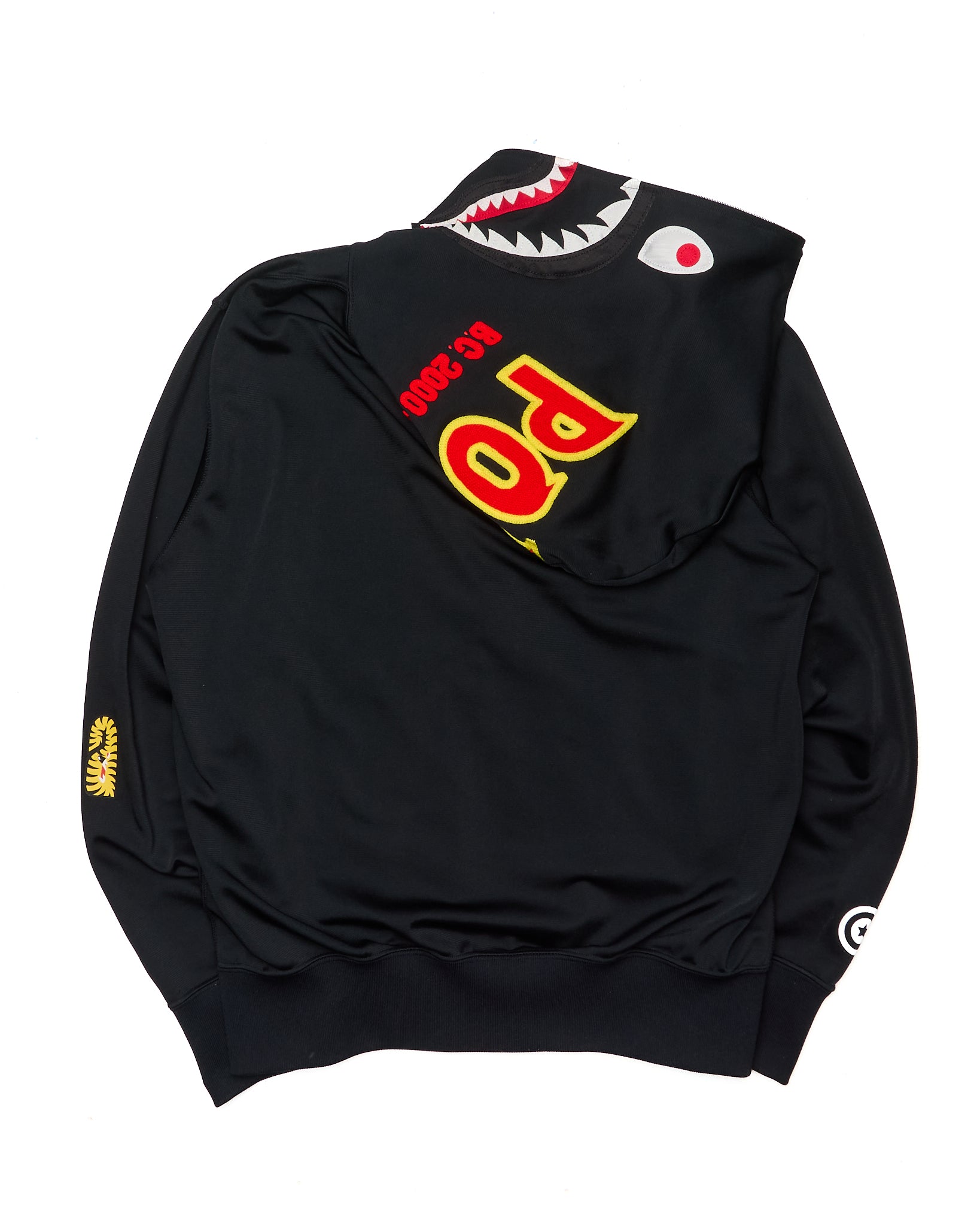 09' BAPE Jersey Shark Full-Zip Hoodie