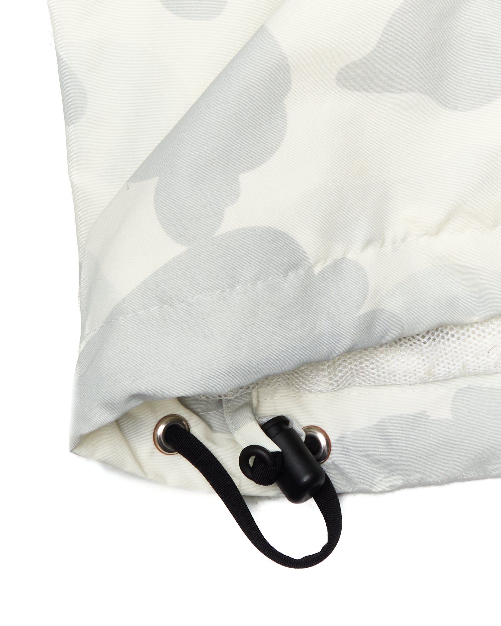 09’ BAPE Pirate Store White Camo Snow Shell Jacket