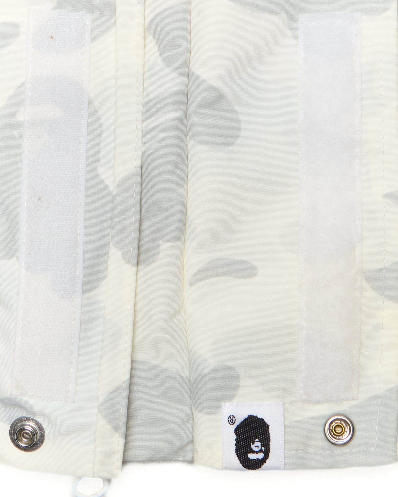 09’ BAPE Pirate Store White Camo Snow Shell Jacket