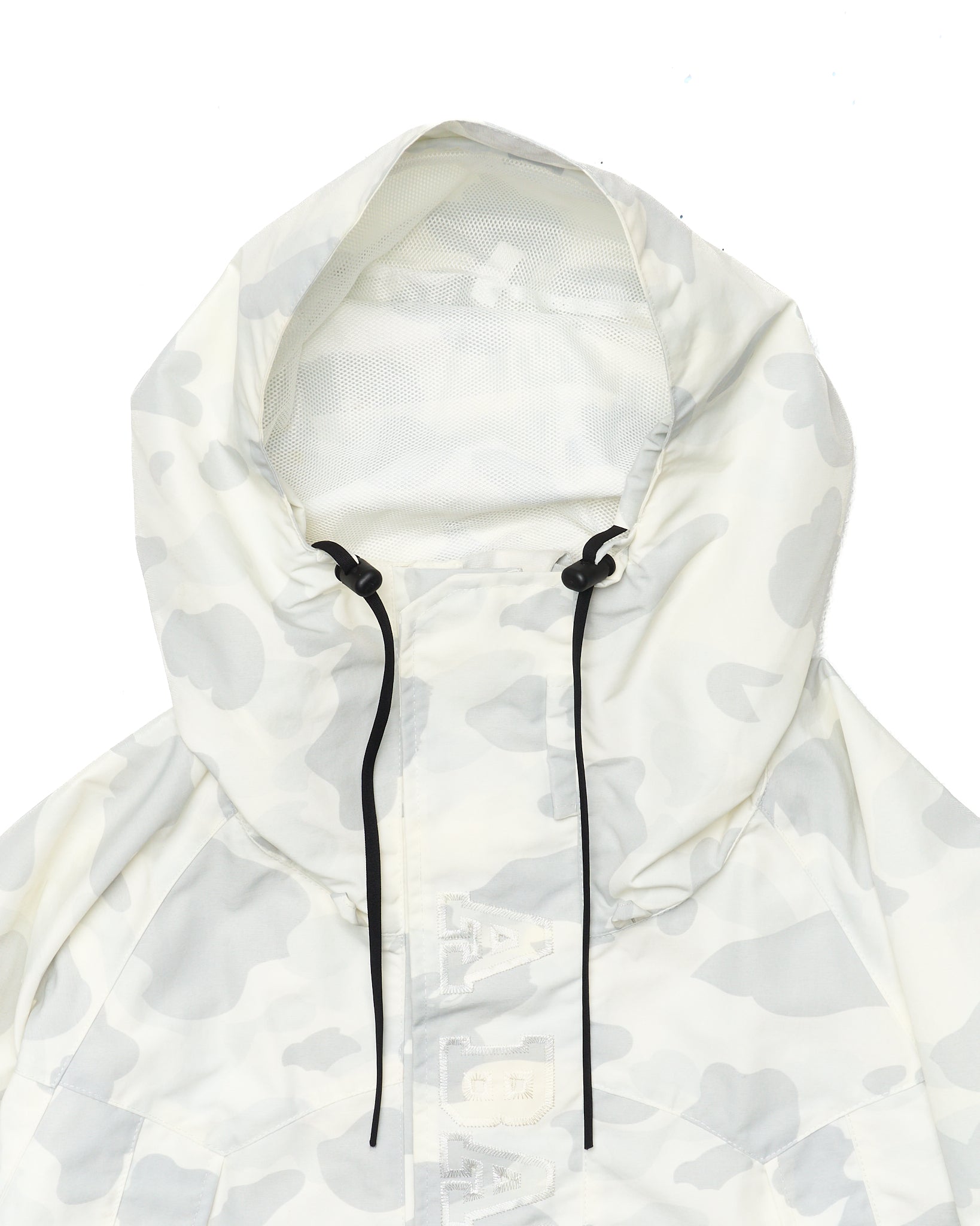 09’ BAPE Pirate Store White Camo Snow Shell Jacket