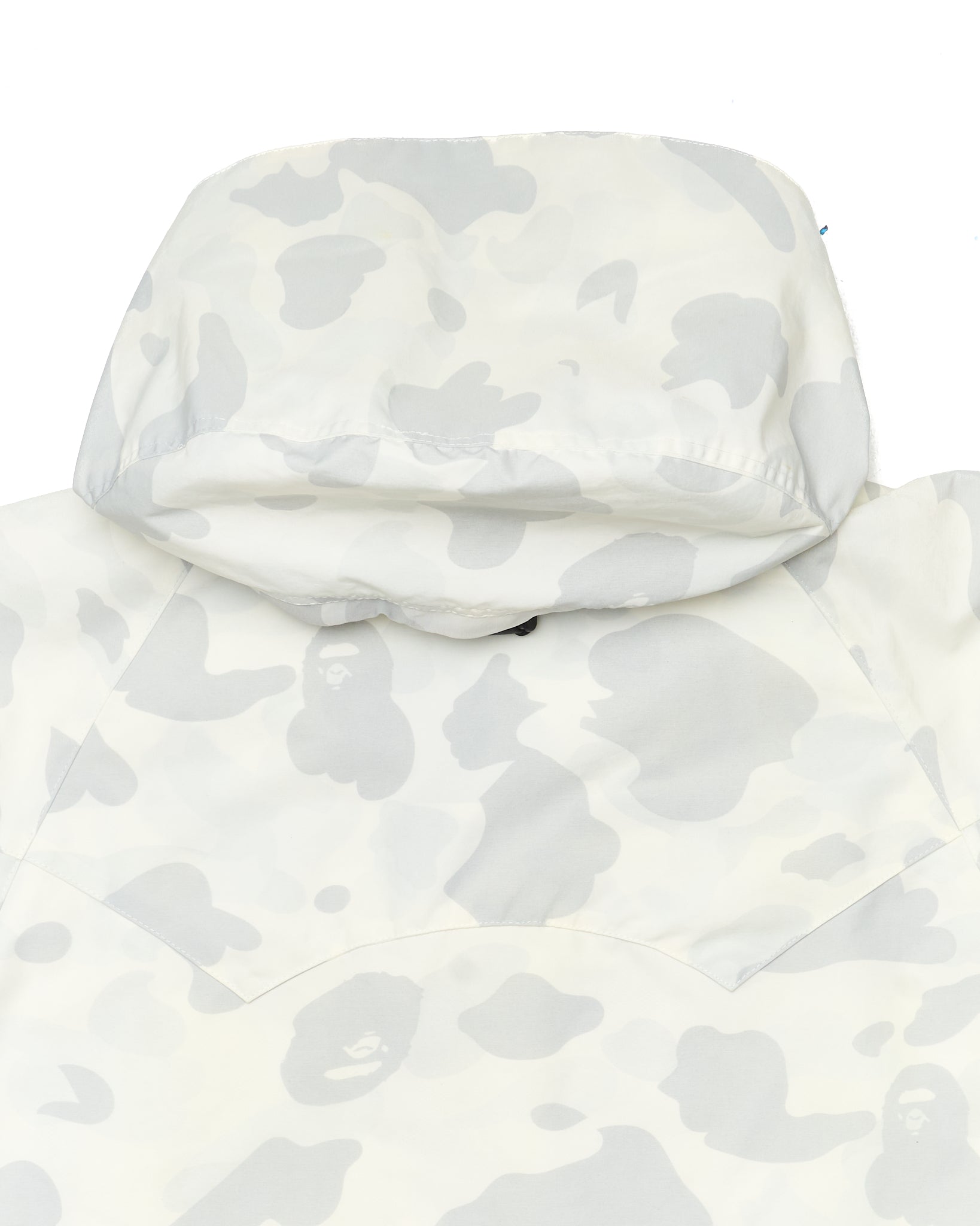 09’ BAPE Pirate Store White Camo Snow Shell Jacket