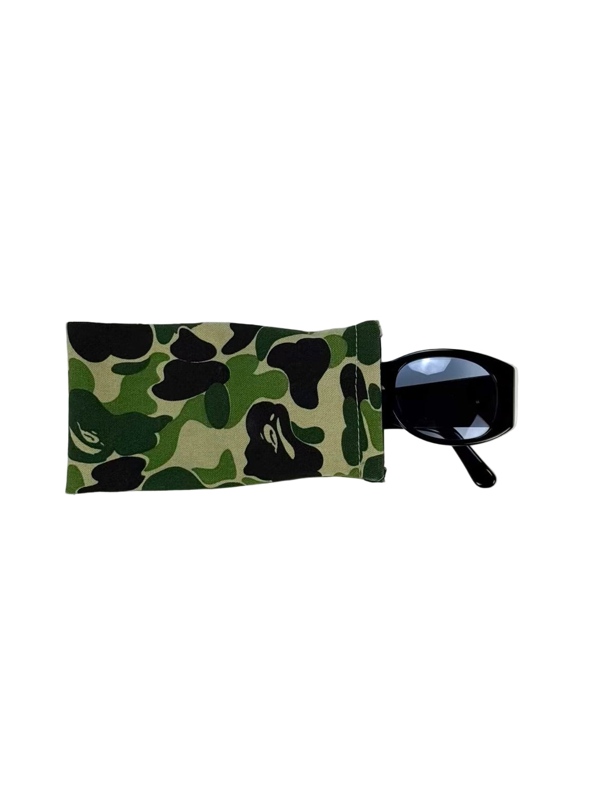 Early 00s BAPE EYES Crest Glasses