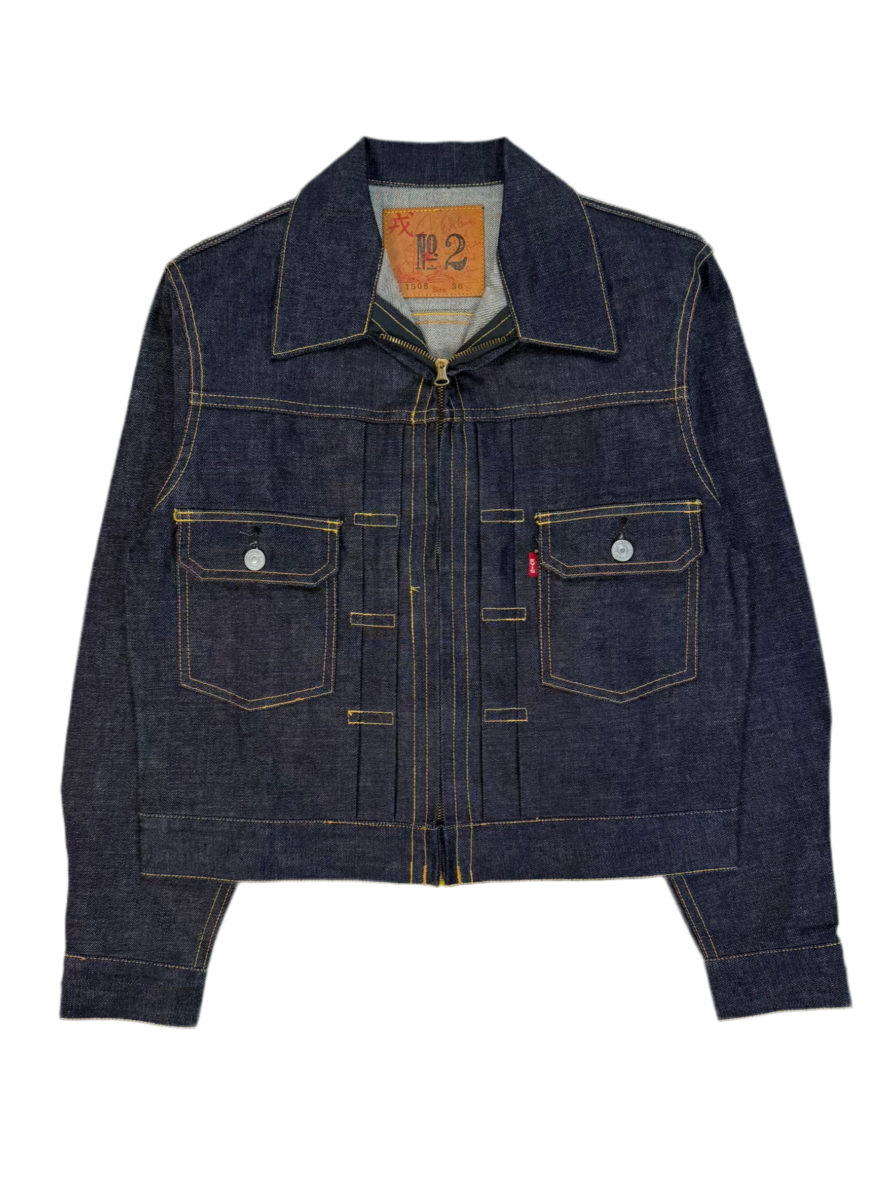 Early 90s EVIS Zip Type II Selvedge Jacket