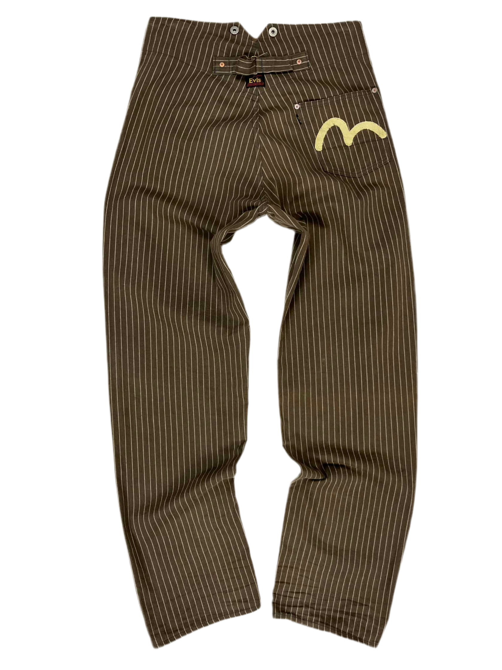 Early 90s EVIS Hand-Paint One Pocket Slacks