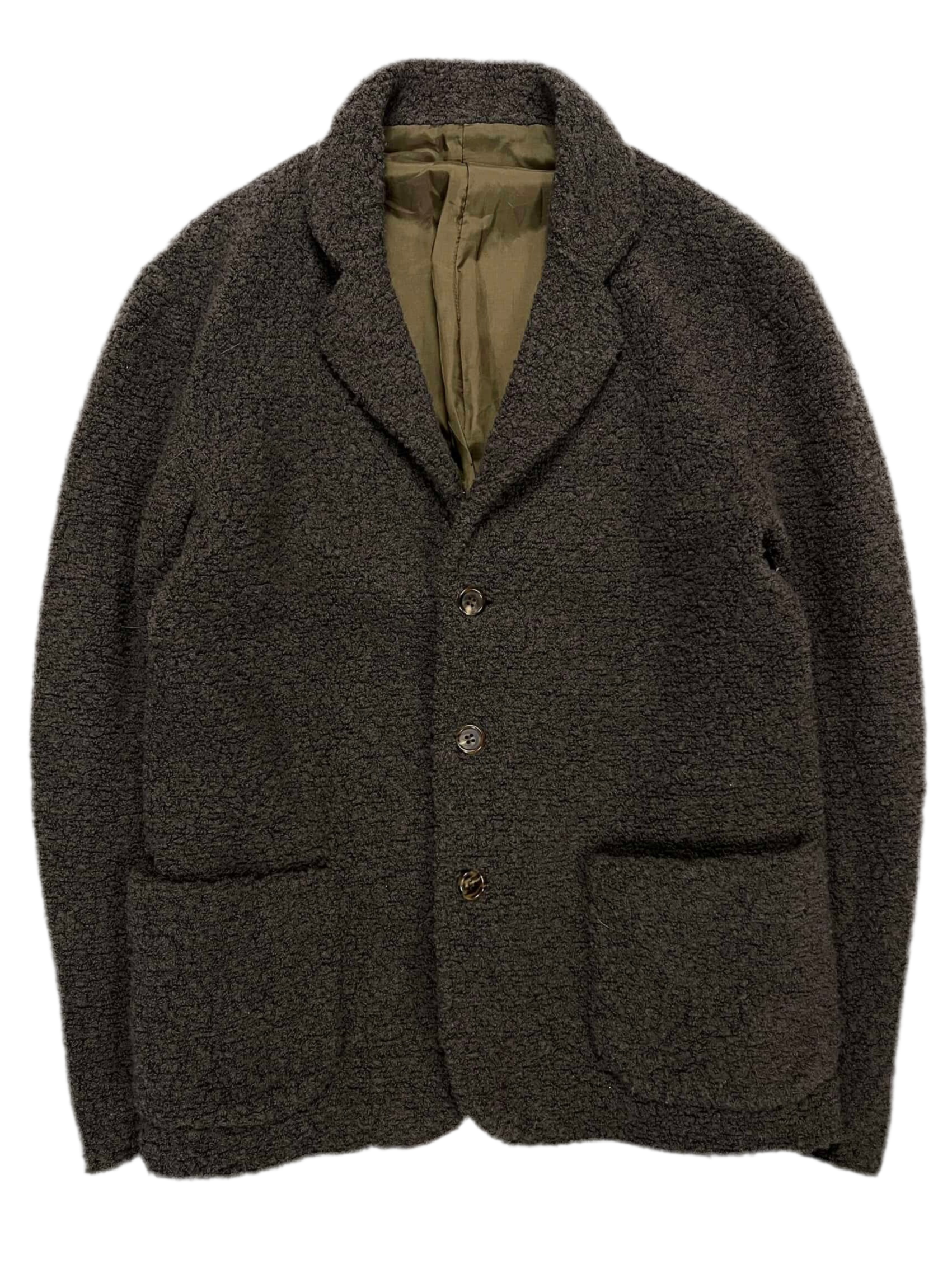 F/W01 “D.A.V.F” UNDERCOVER Teddy Fleece Wool Blazer