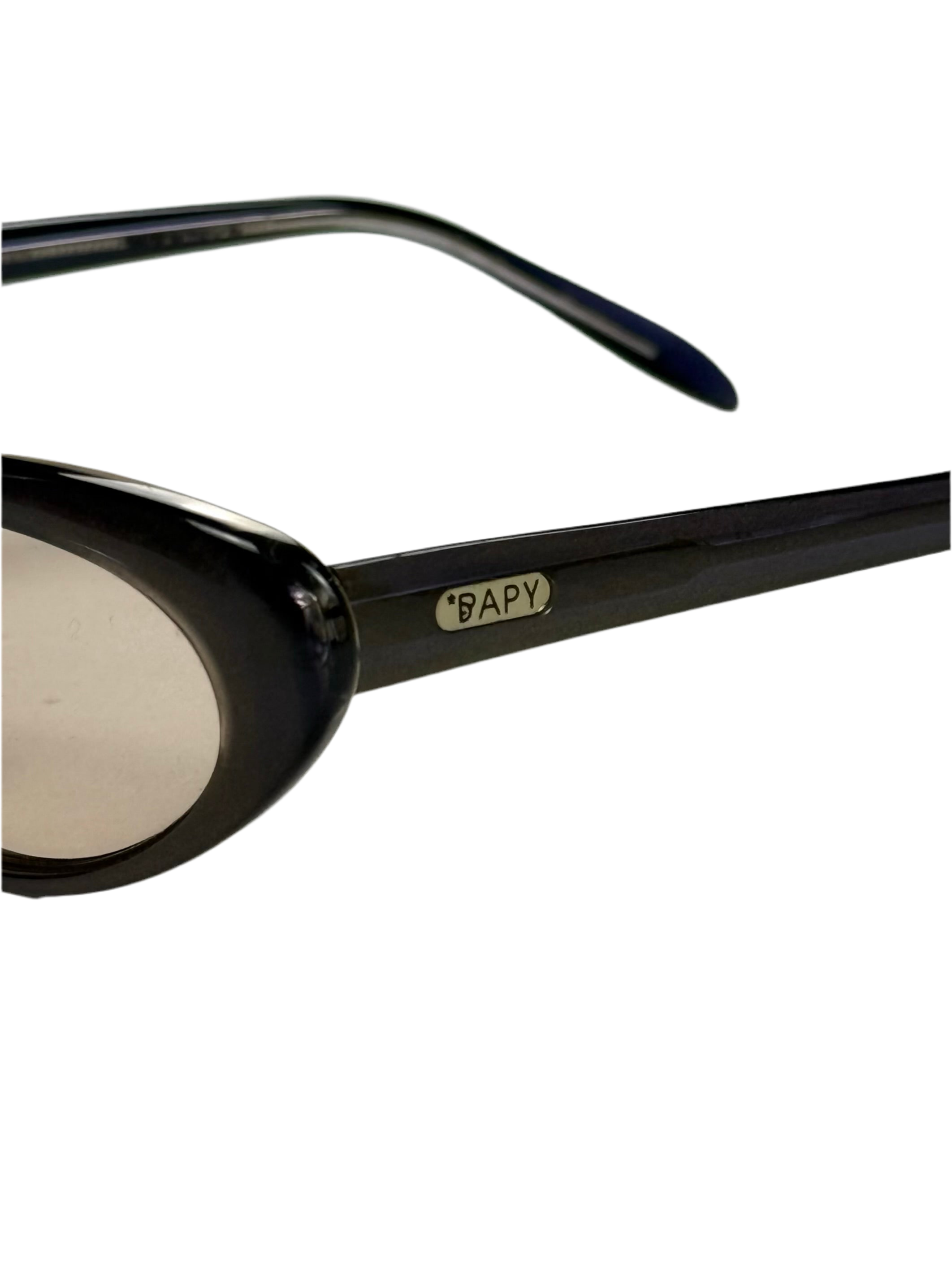 Late 90s Bapy by Bape bayonetta sunglasses