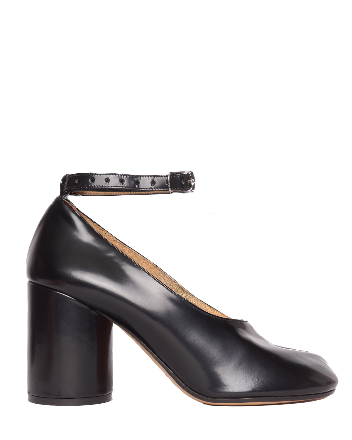 Maison Margiela Black Tabi Slingback Heels