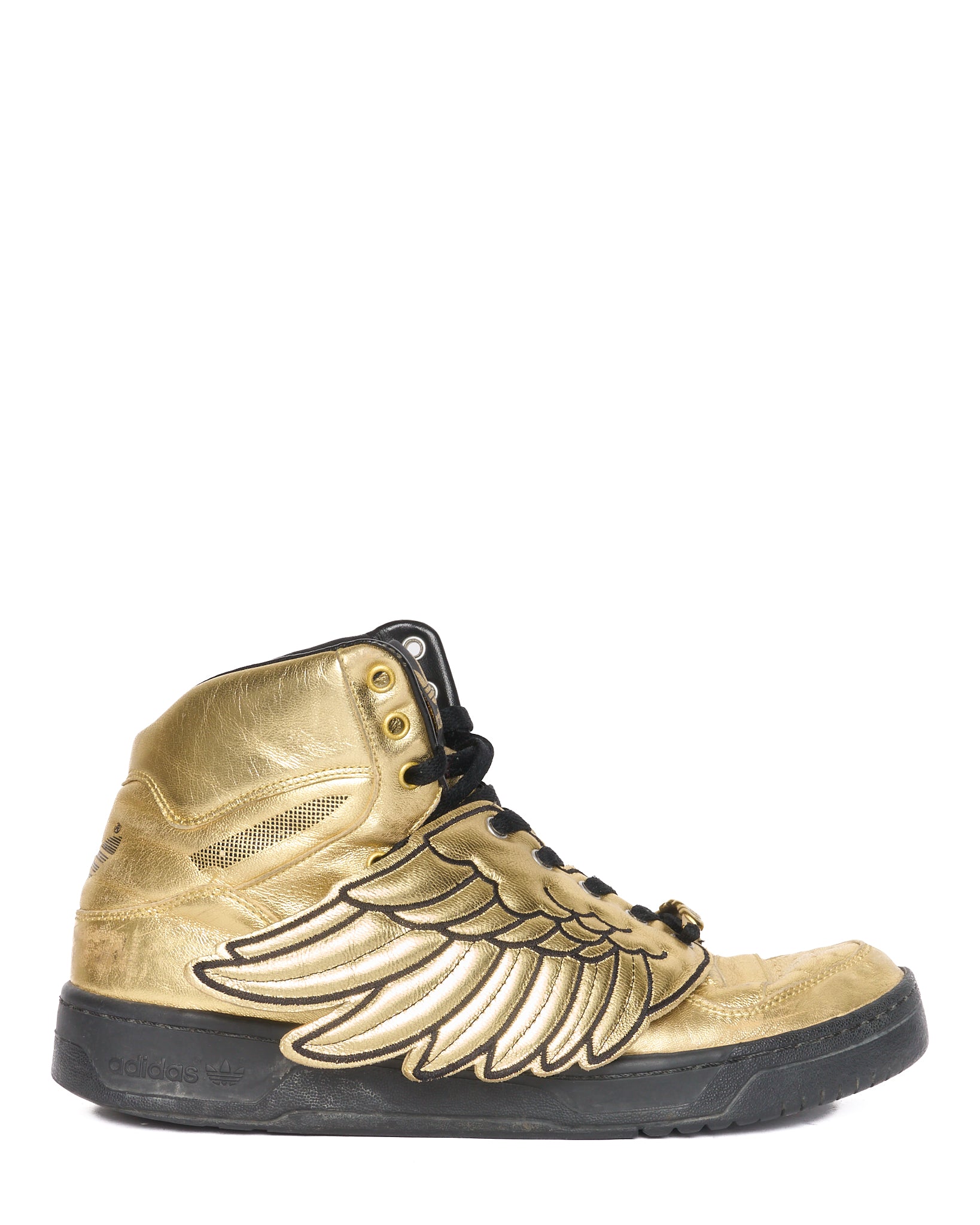 2009 Jeremy Scott x Adidas JS Wings 1.0 Metallic Gold