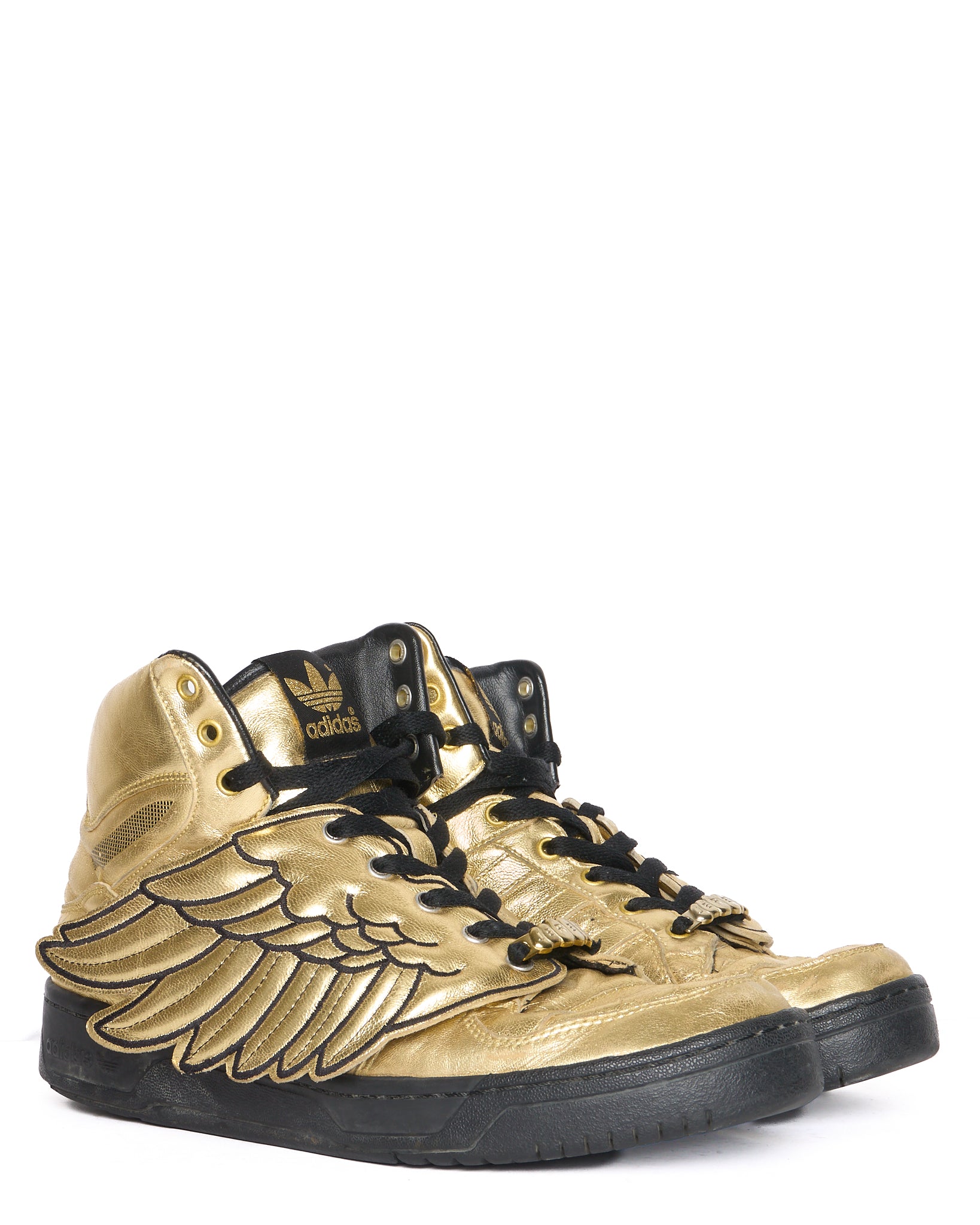 2009 Jeremy Scott x Adidas JS Wings 1.0 Metallic Gold