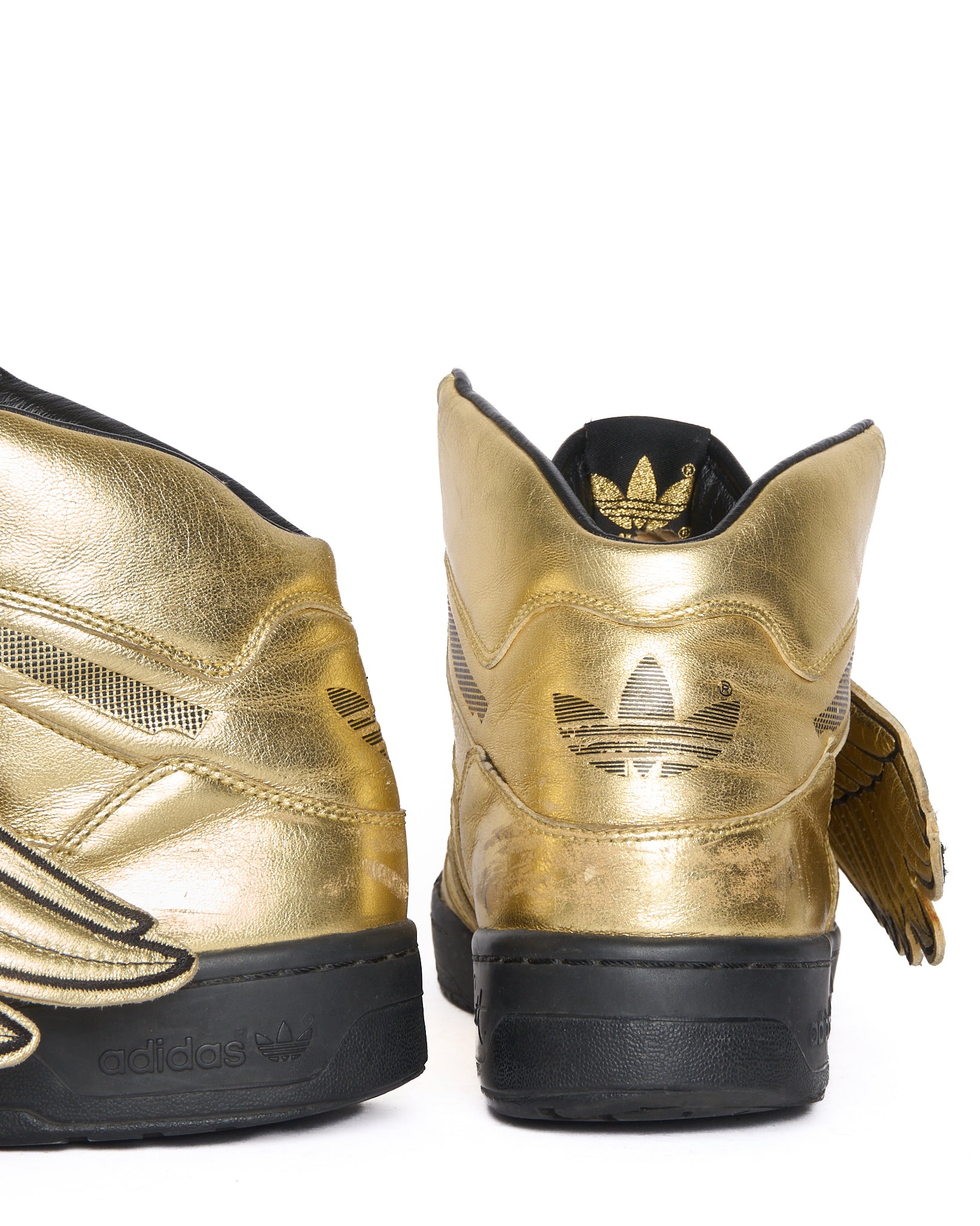 2009 Jeremy Scott x Adidas JS Wings 1.0 Metallic Gold