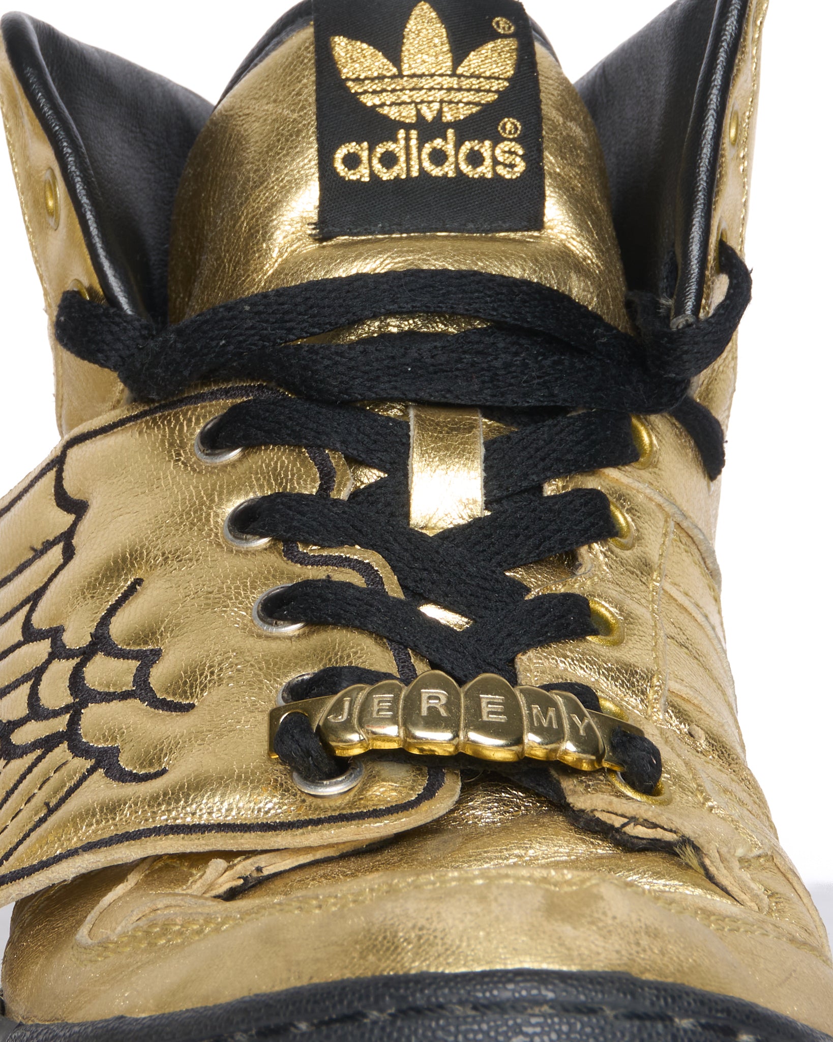 2009 Jeremy Scott x Adidas JS Wings 1.0 Metallic Gold