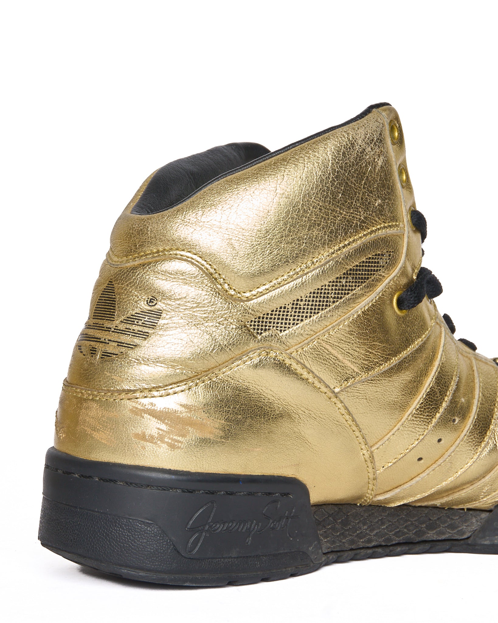 2009 Jeremy Scott x Adidas JS Wings 1.0 Metallic Gold