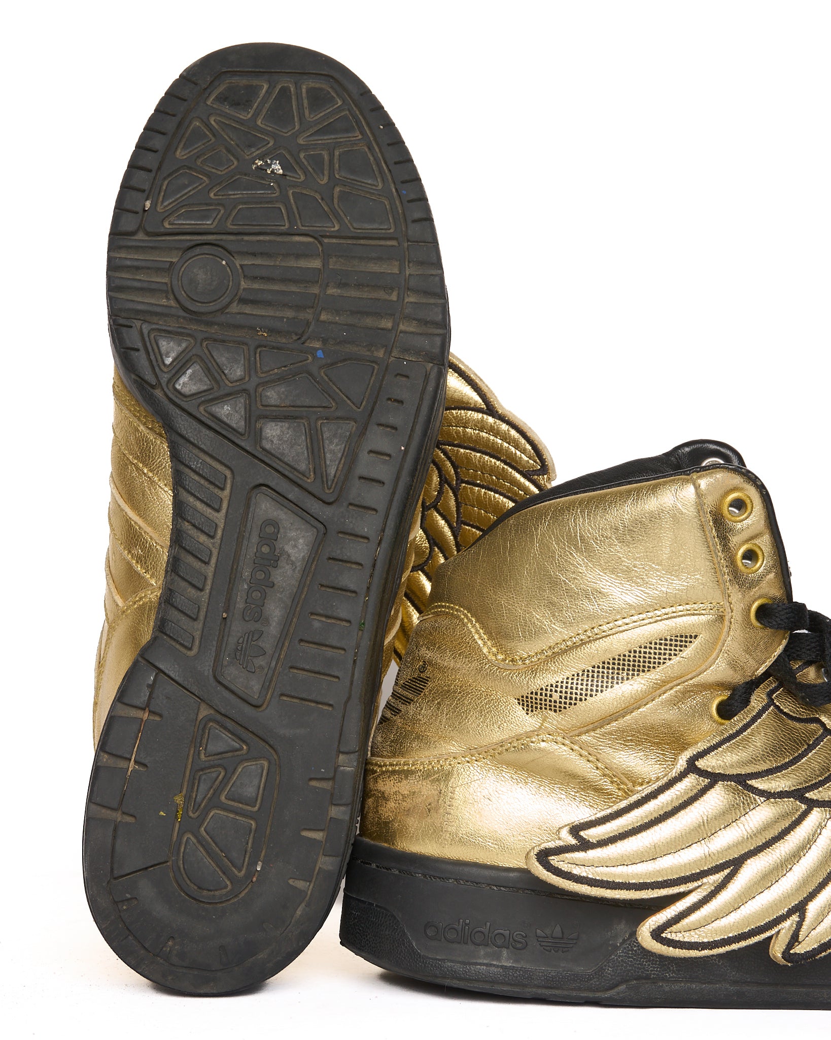 2009 Jeremy Scott x Adidas JS Wings 1.0 Metallic Gold