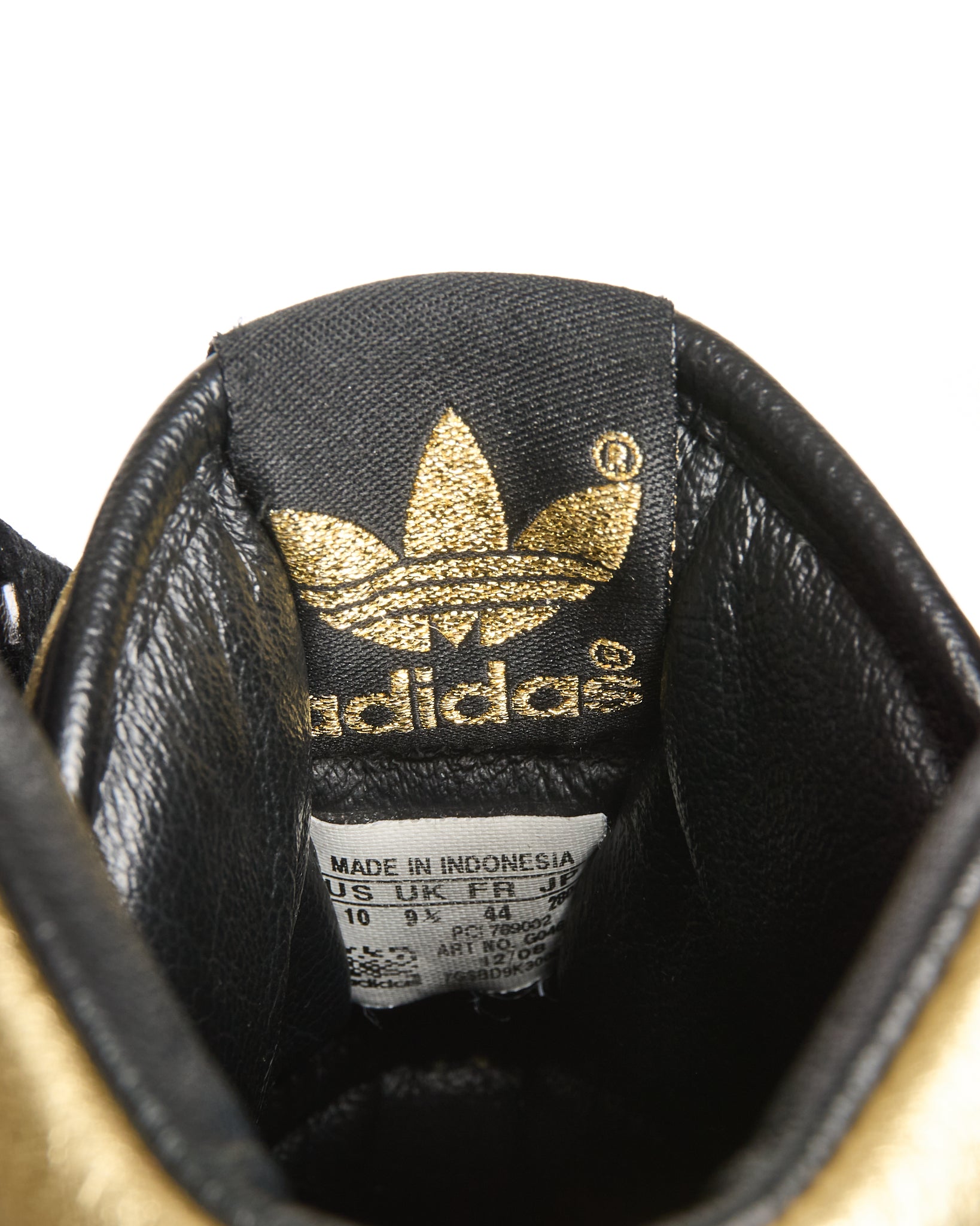 2009 Jeremy Scott x Adidas JS Wings 1.0 Metallic Gold