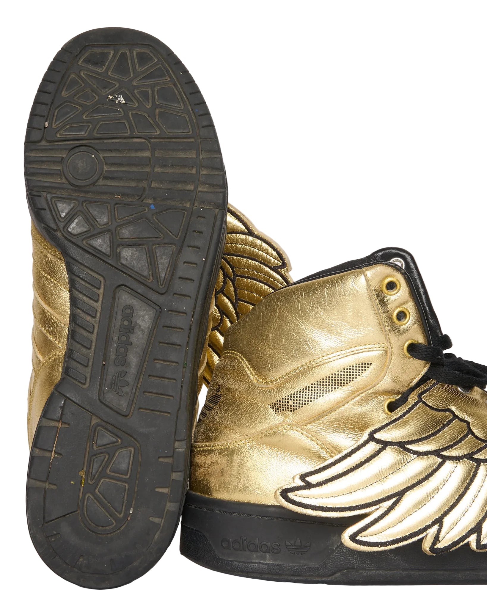 2009 Jeremy Scott x Adidas JS Wings 1.0 Metallic Gold