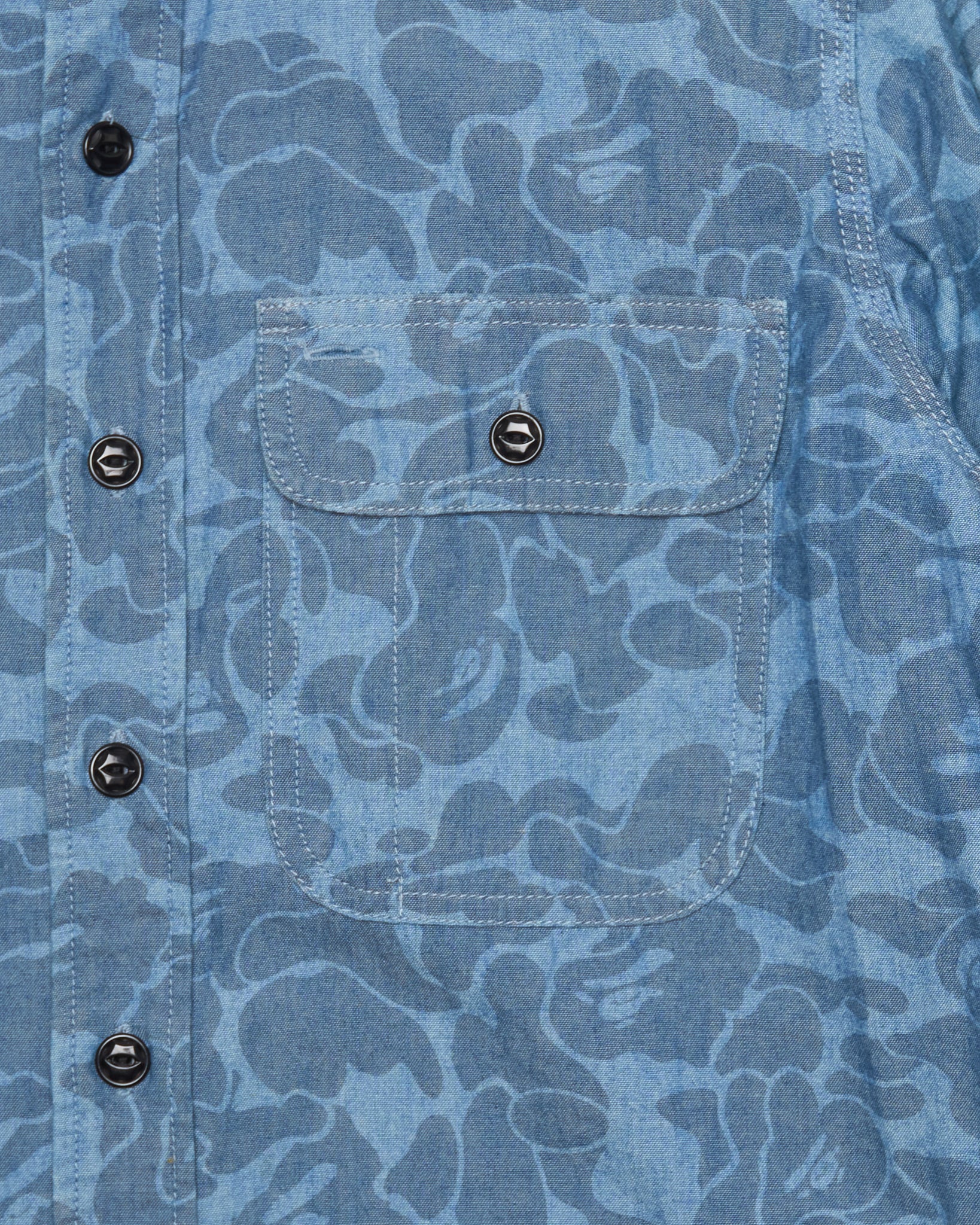 2010s BAPE Camo Cotton Shirt
