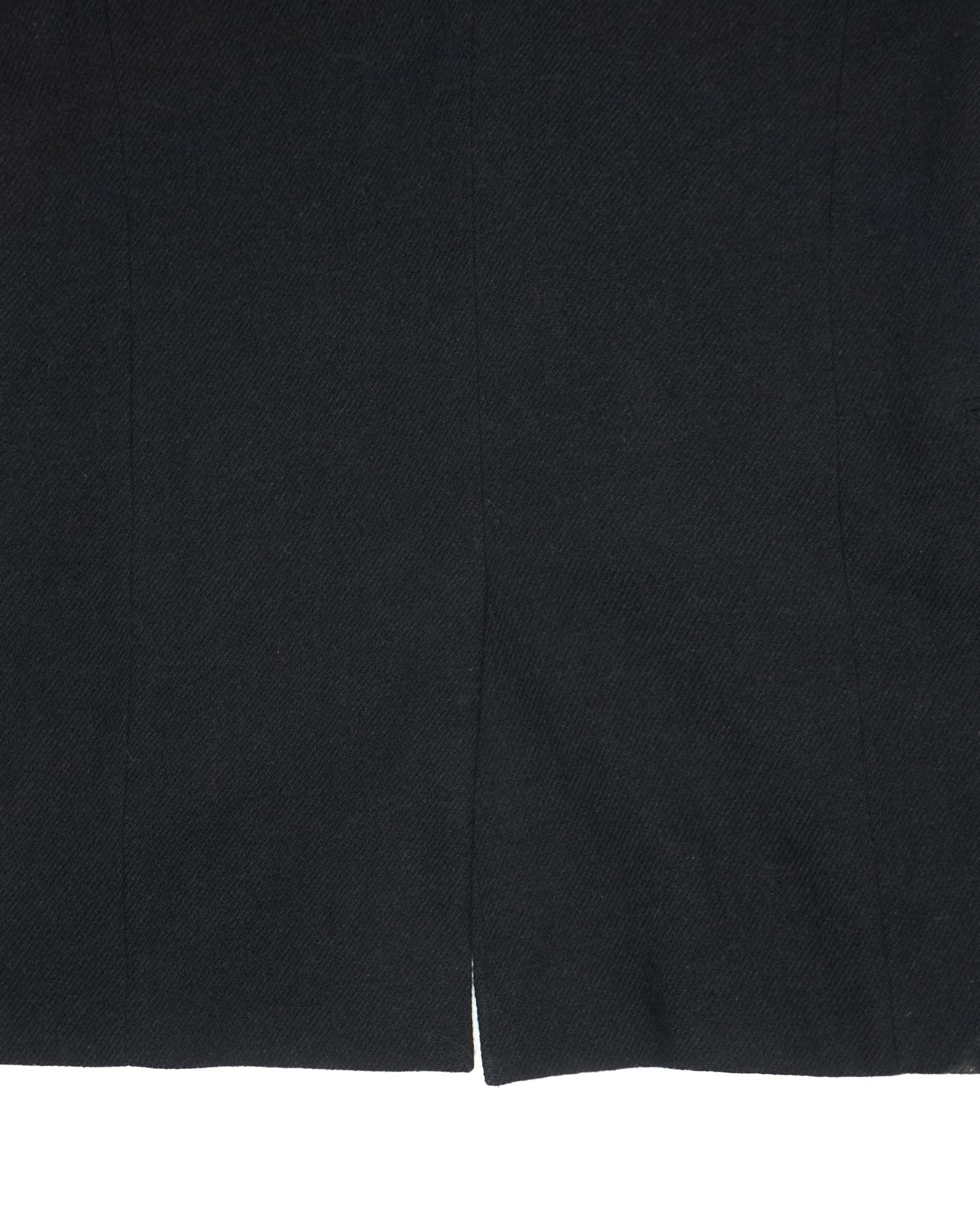2010s Haider Ackermann Wide Peak Lapel Open Front Tuxedo Coat
