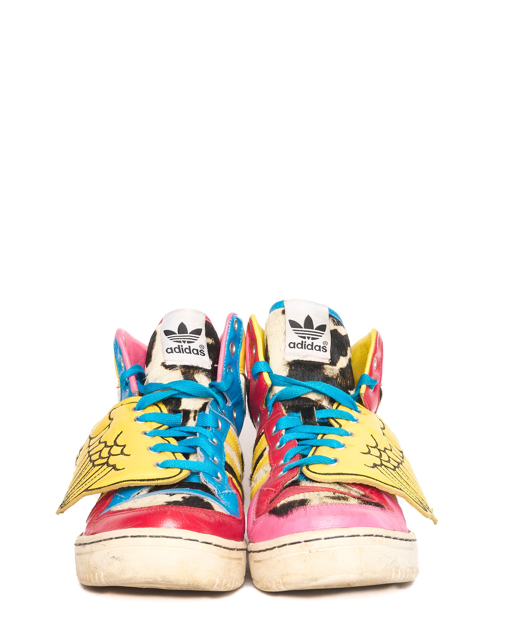 2011 Adidas x Jeremy Scott for 2NE1 "JS Collage Wings" 2.0 Sneakers