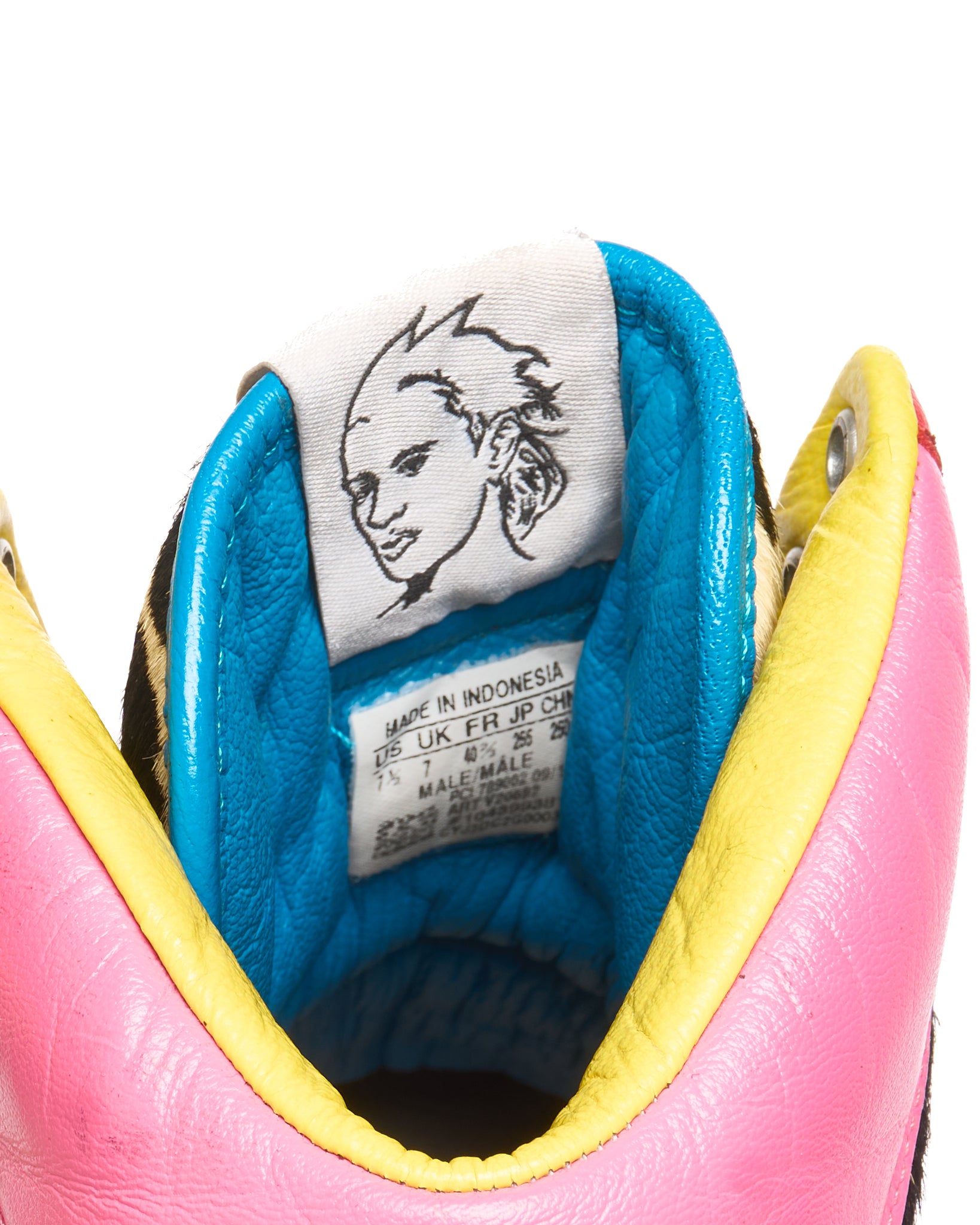 2011 Adidas x Jeremy Scott for 2NE1 "JS Collage Wings" 2.0 Sneakers