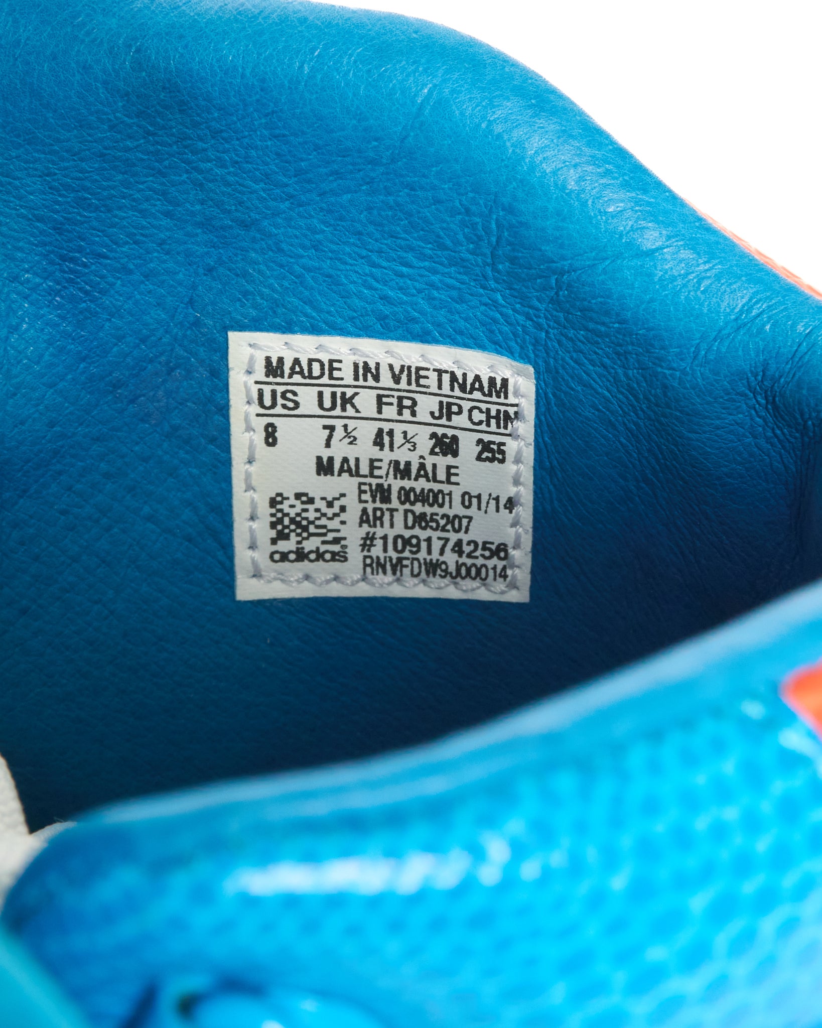 2014 Jeremy Scott x Adidas 'Bones' Multi-Colour High Top Sneakers