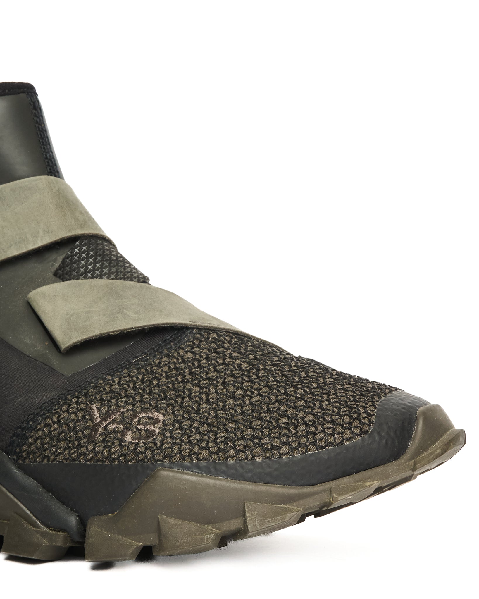 2017 Y-3 Ryo ‘Moss Green’ Velcro Running Shoes