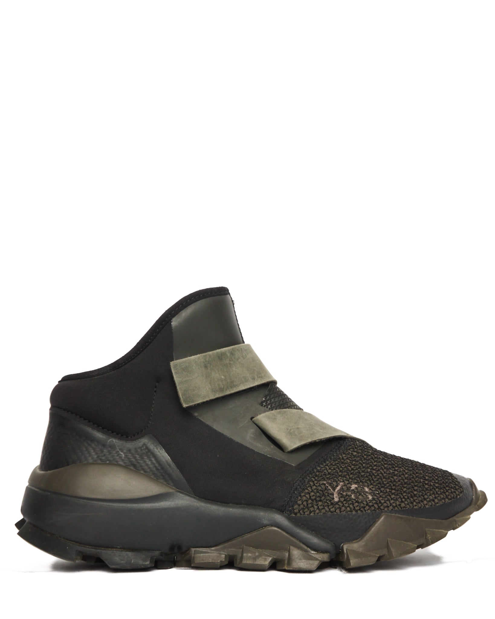 2017 Y-3 Ryo ‘Moss Green’ Velcro Running Shoes