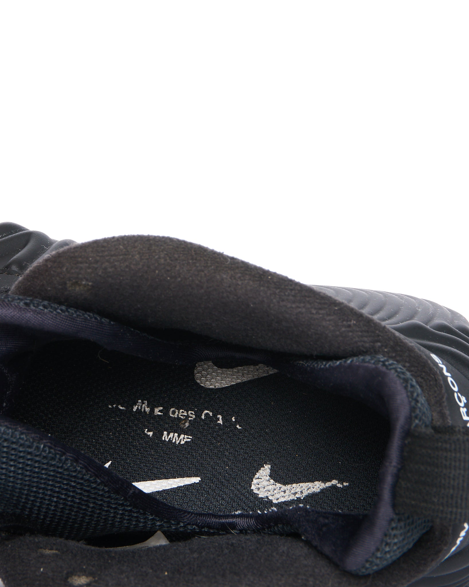 2021 COMME des GARCONS HOMME PLUS x Nike Air Black Foamposite One