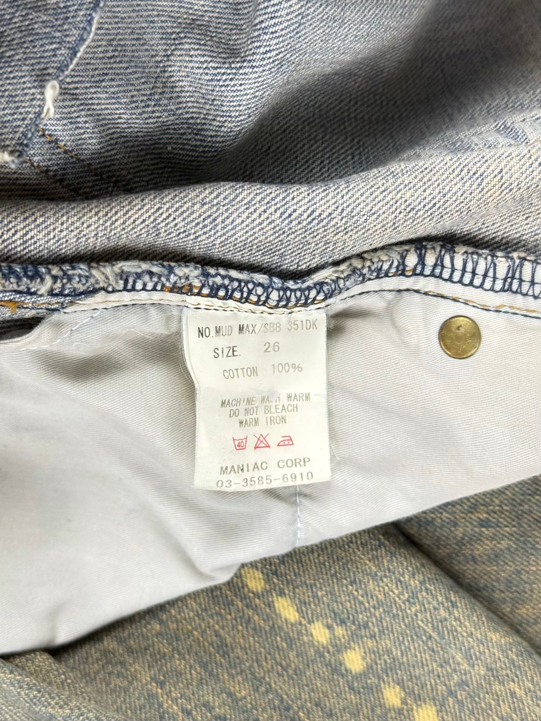 IfSixWasNine ‘NO. MUDMAX' Bell-Bottom Denim
