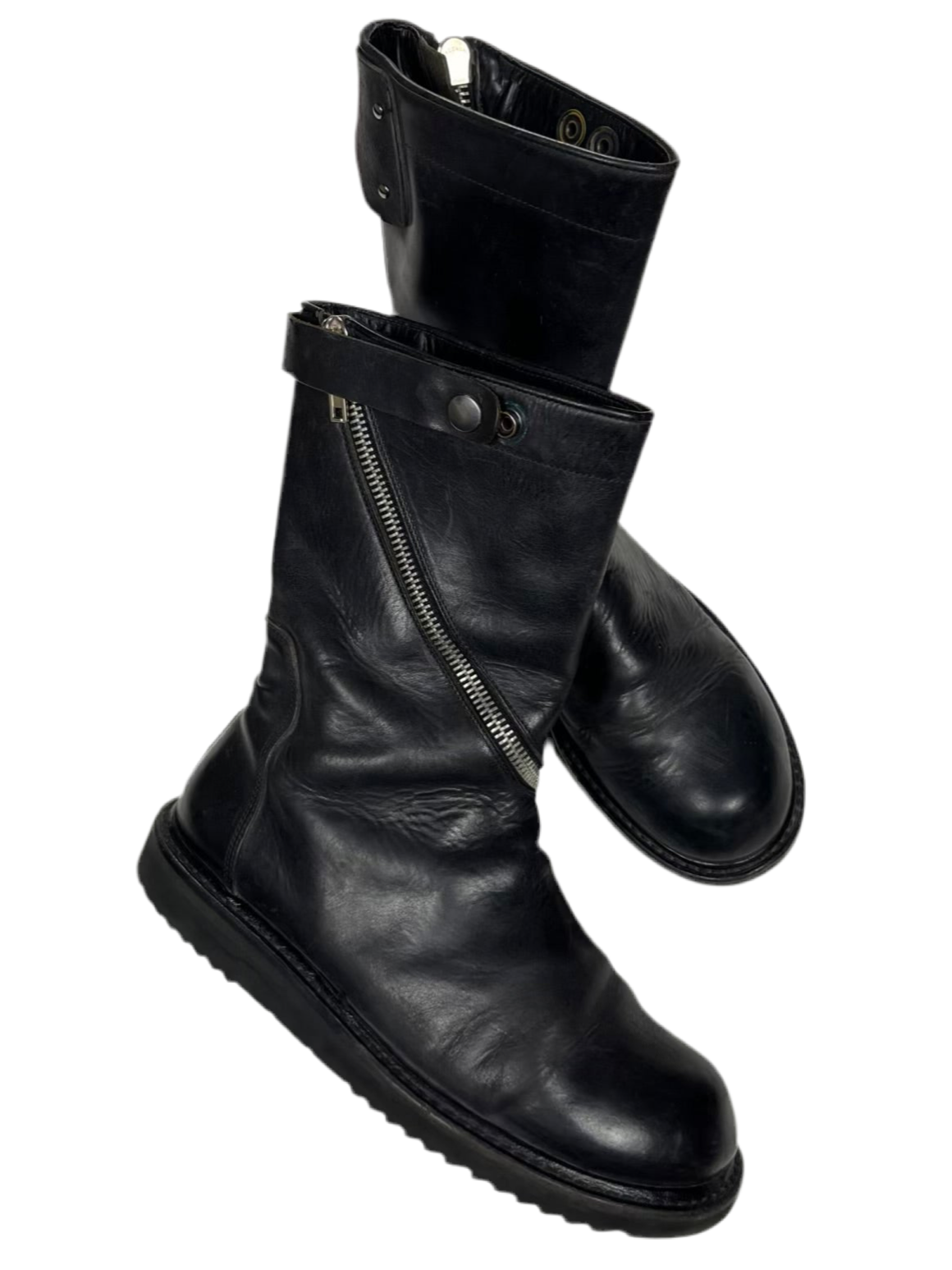 A/W10 “GLEAM” Rick Owens Spiral Creeper Boots