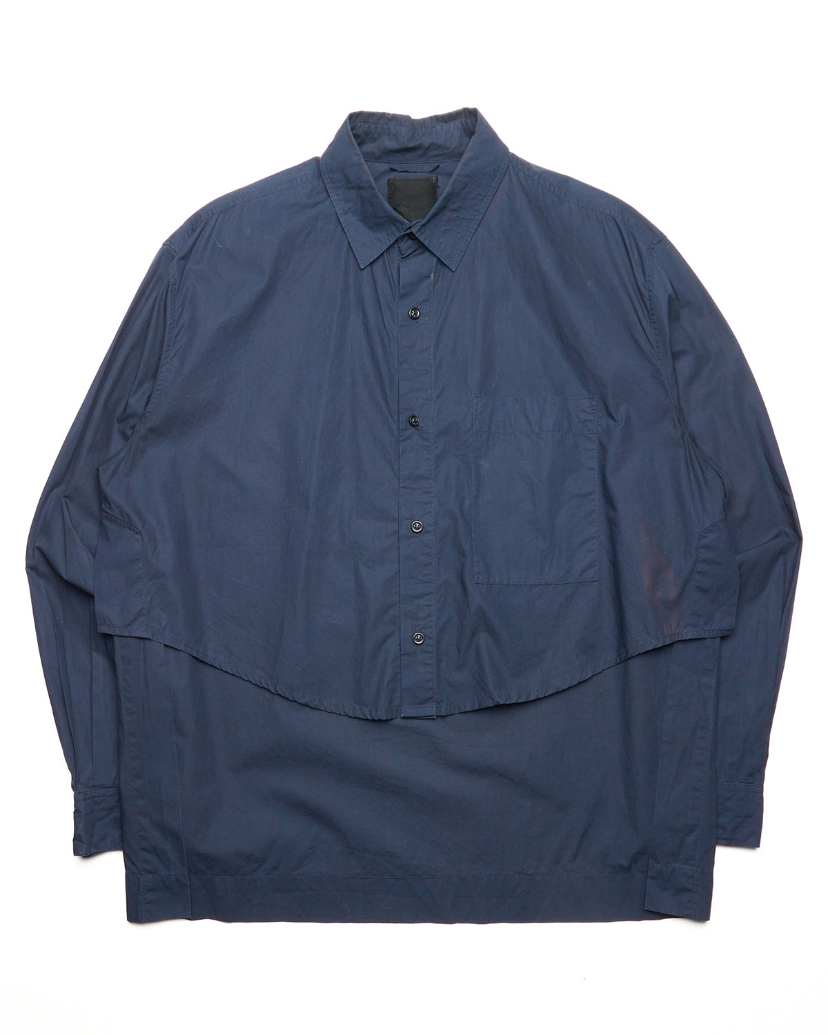 Craig Green Cropped Front Long-Sleeve Dress Shirt