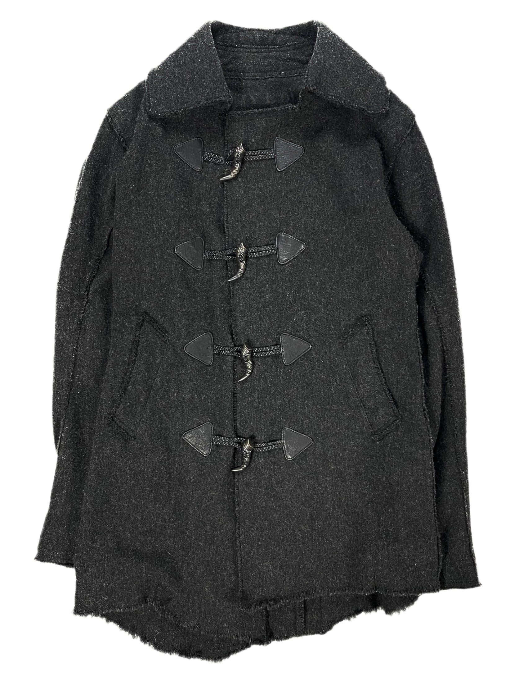 F/W11 14thAddiction Angora Wool Horned Coat