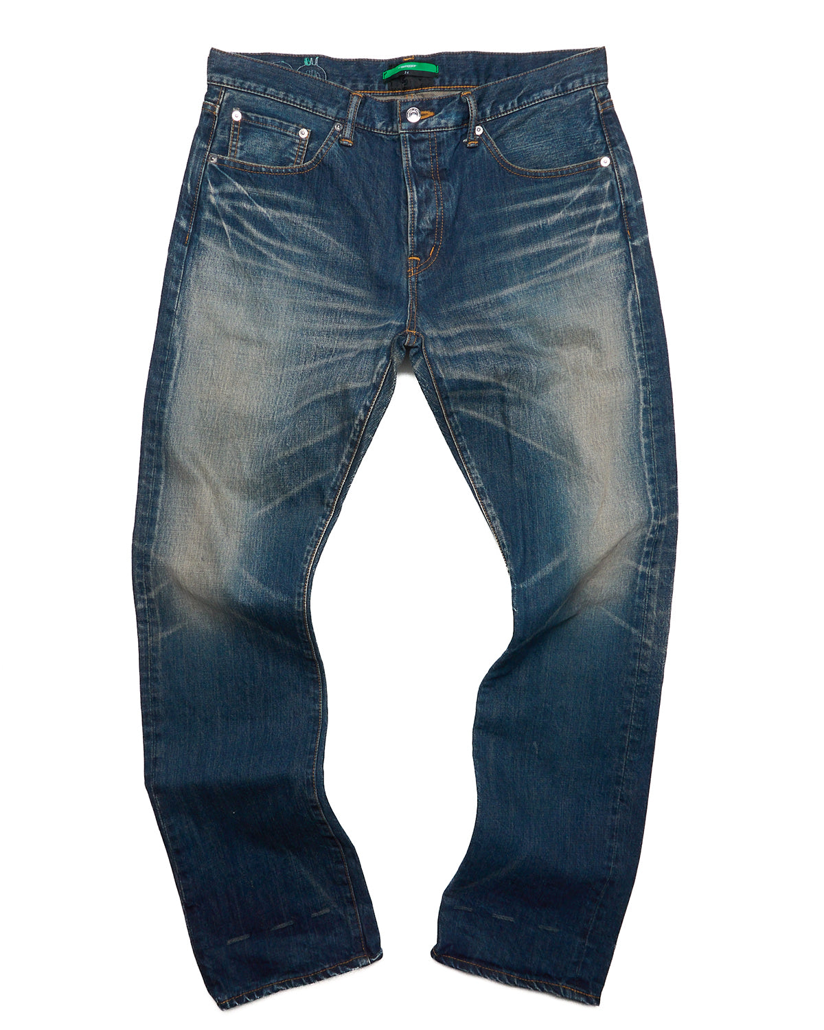 Early 00s Swagger “Nice Design”Polka Dot Jeans