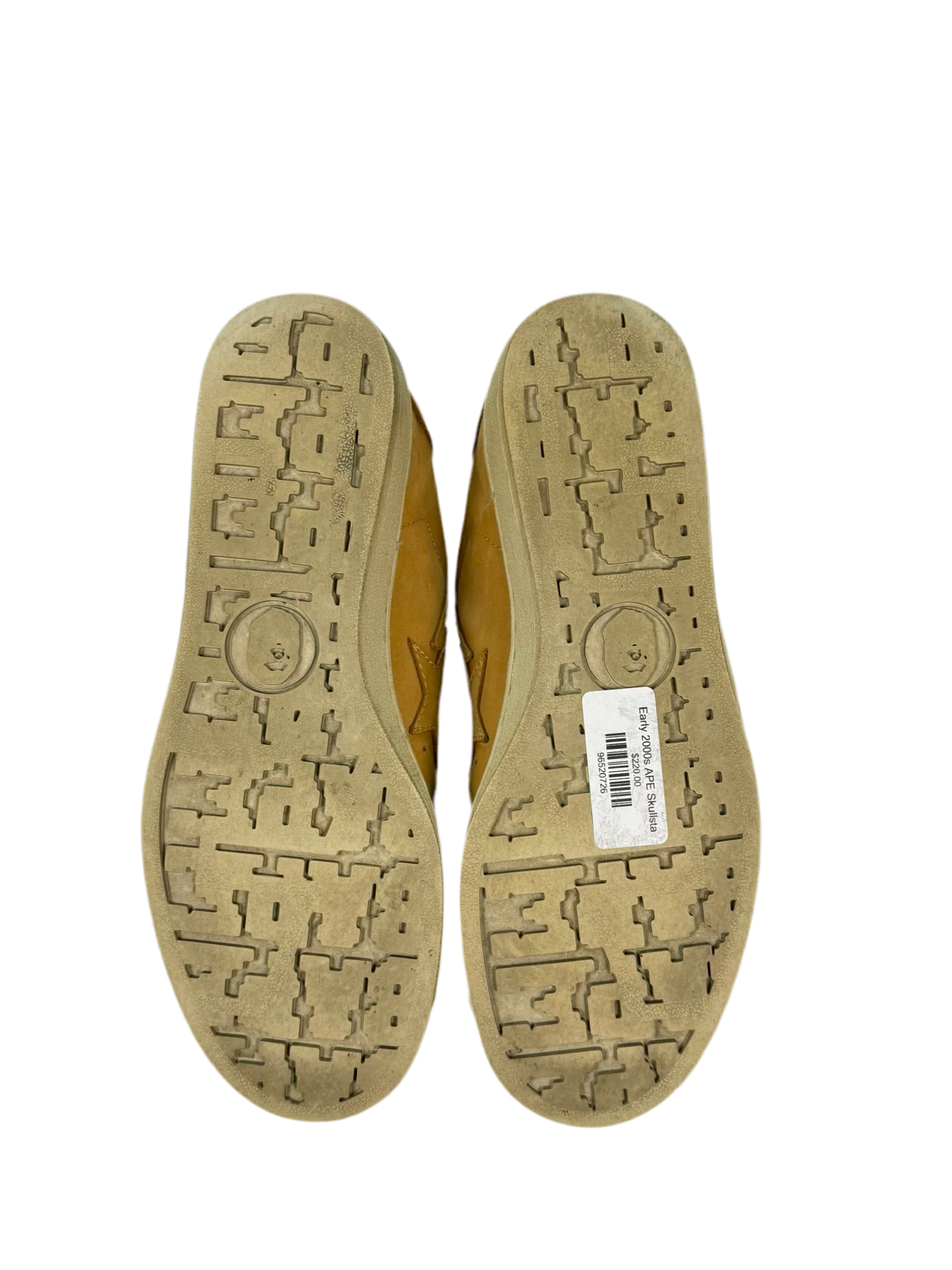 Early 2000s APE Suede Skullsta