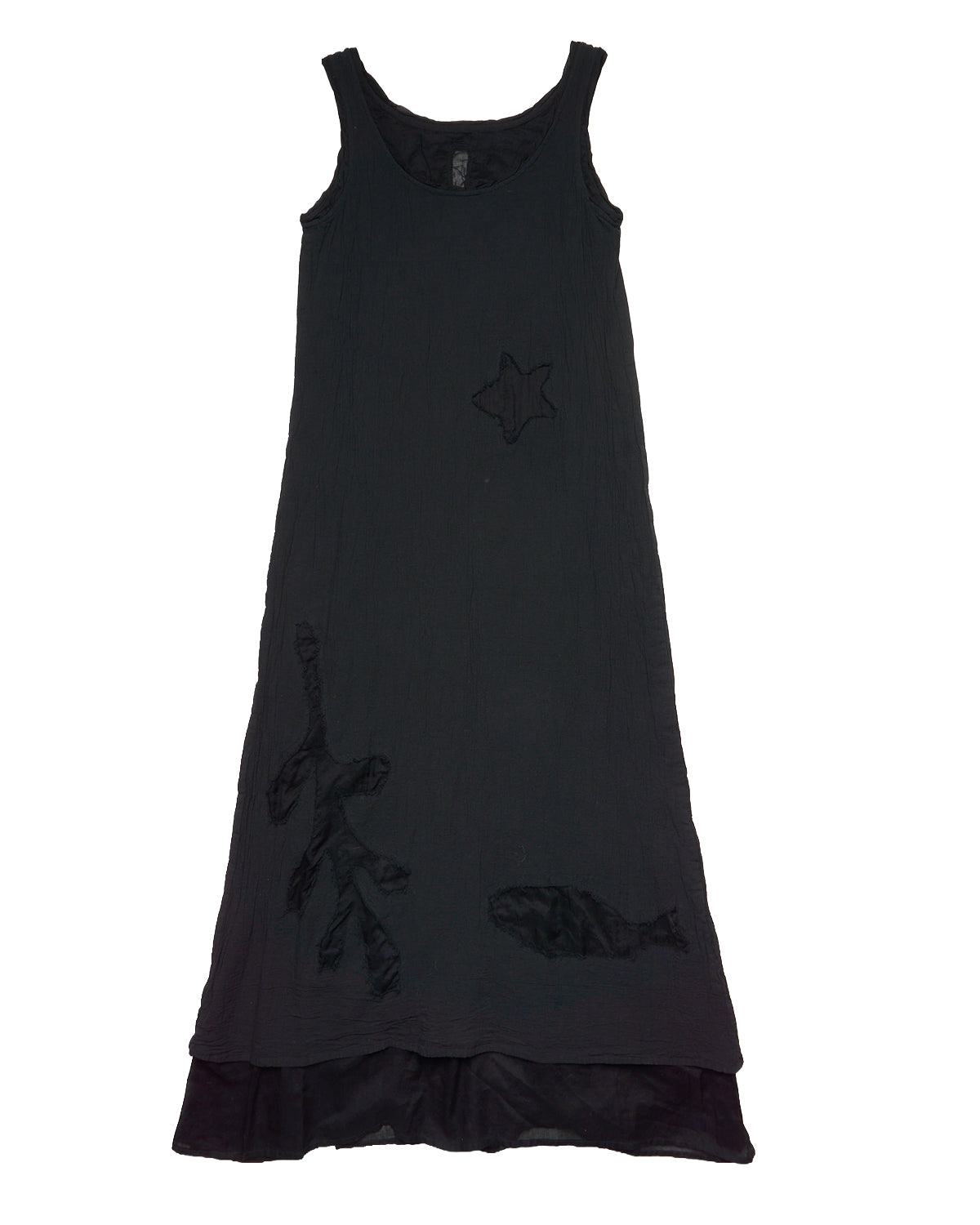 Early 90s Tsumori Chisato Mesh Cut Outs Maxi Dress
